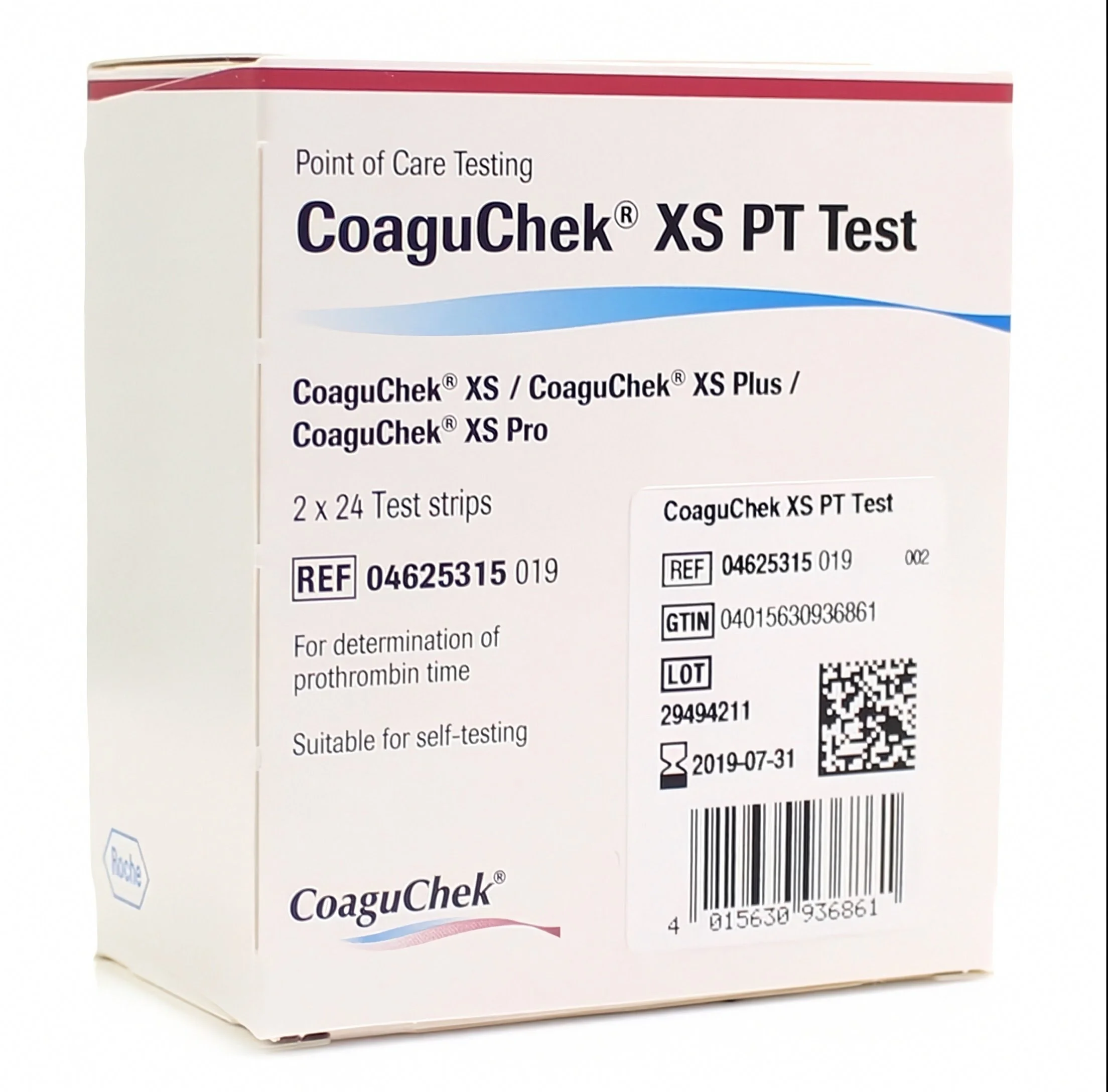 Roche Coaguchek XS PT Test Strips 48/Box, Best Exp. 03/2027