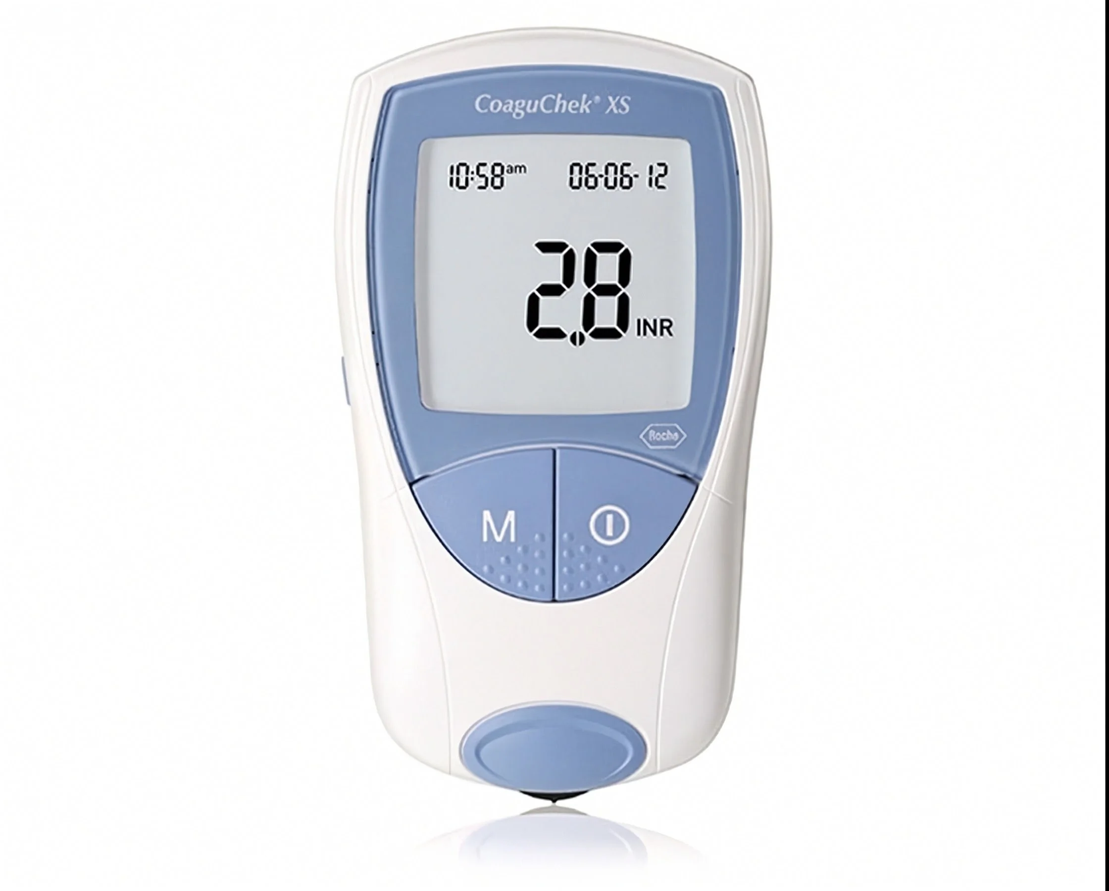 Roche CoaguChek XS PT/INR Meter Monitor Testing Kit (Pre-Owned) With 6 Test Strips, 04837738 - ** Online SALE $345 **