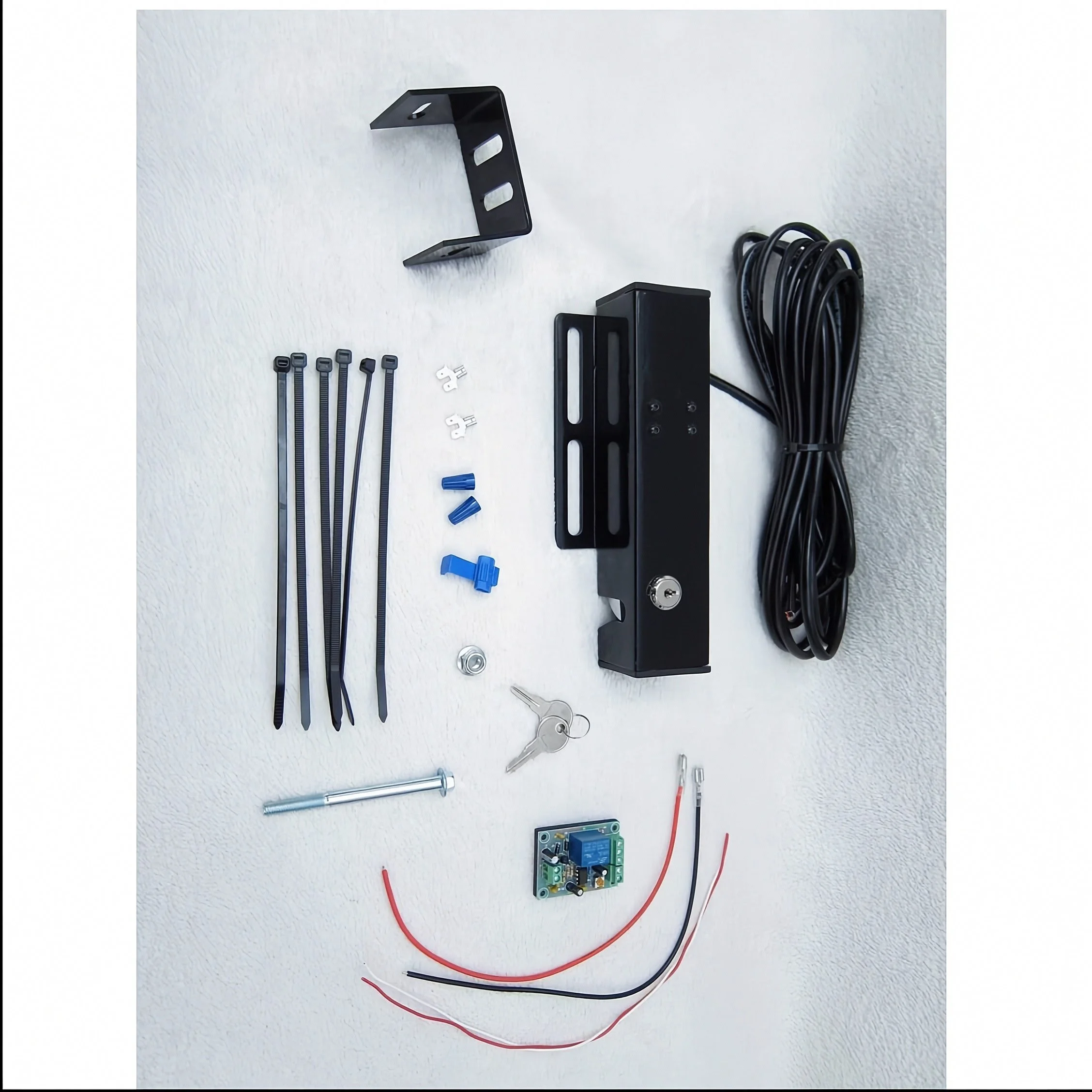 3,500lbf Automatic Electric Gate Lock for Liftmaster Gate Openers LA412, RSW12U