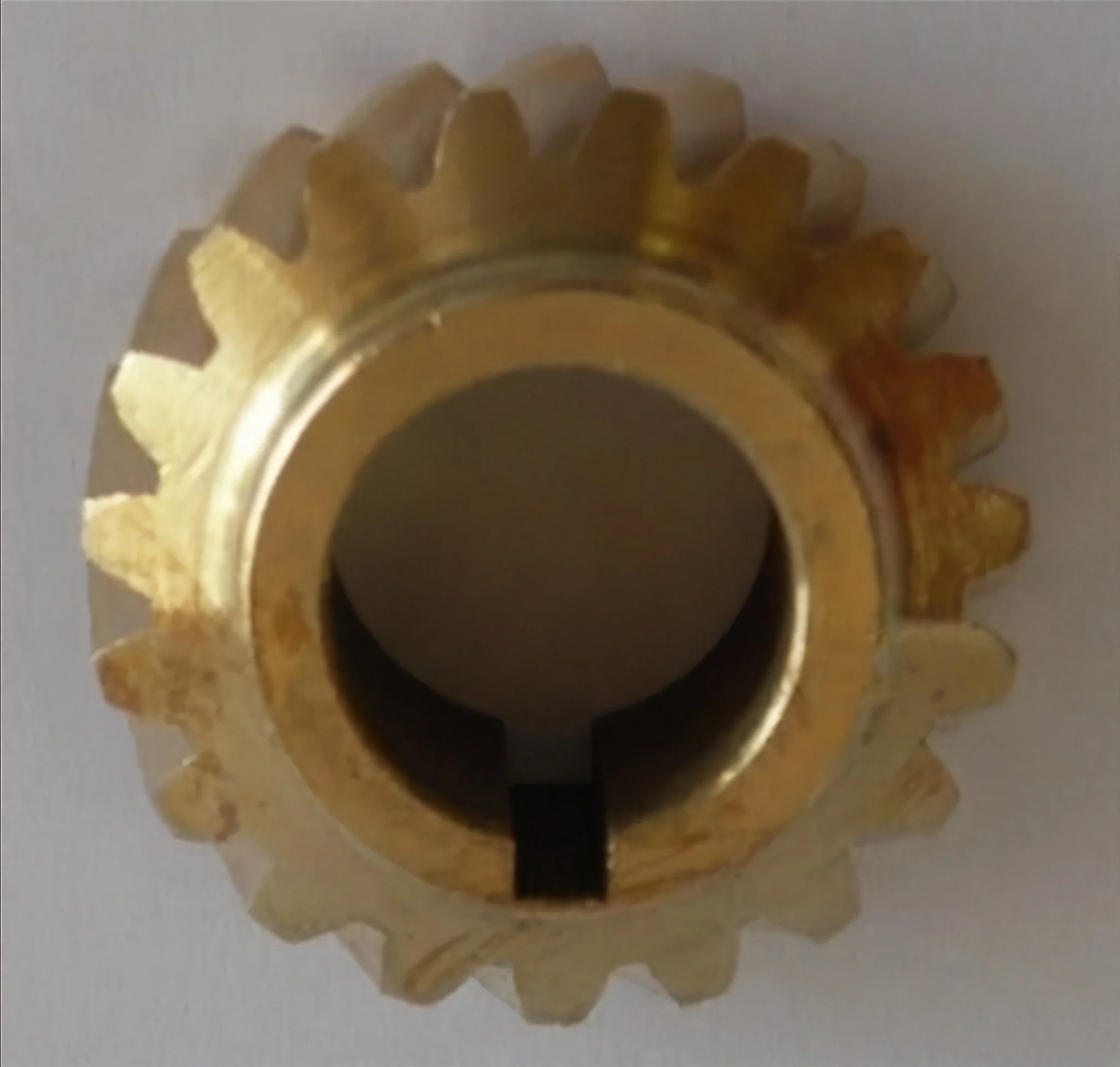 BRASS GEAR 803626 - PORTER CABLE 504, ROCKWELL 503, 504, & A3, BELT SANDERS