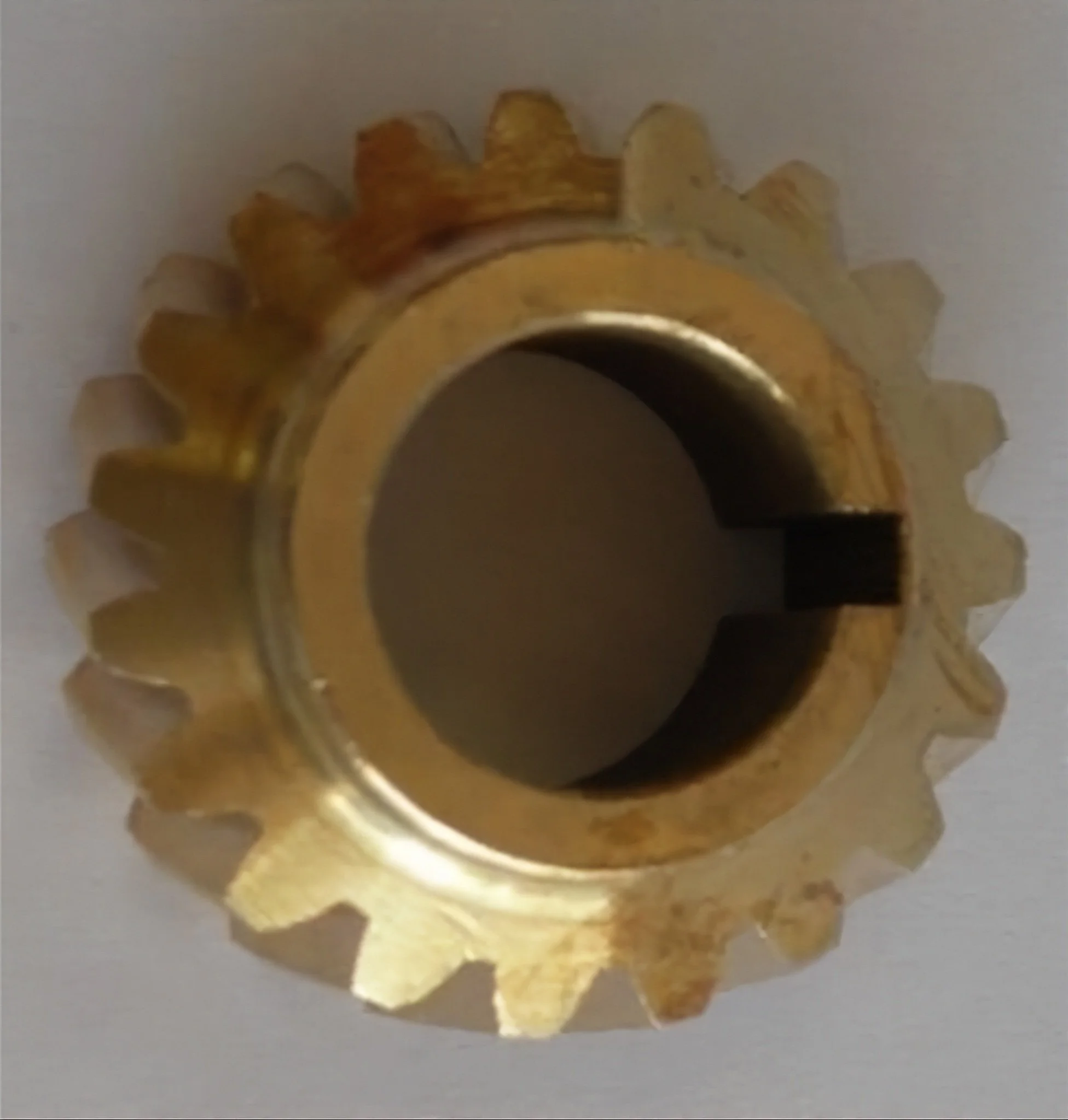 BRASS GEAR 803626 - PORTER CABLE 504, ROCKWELL 503, 504, & A3, BELT SANDERS
