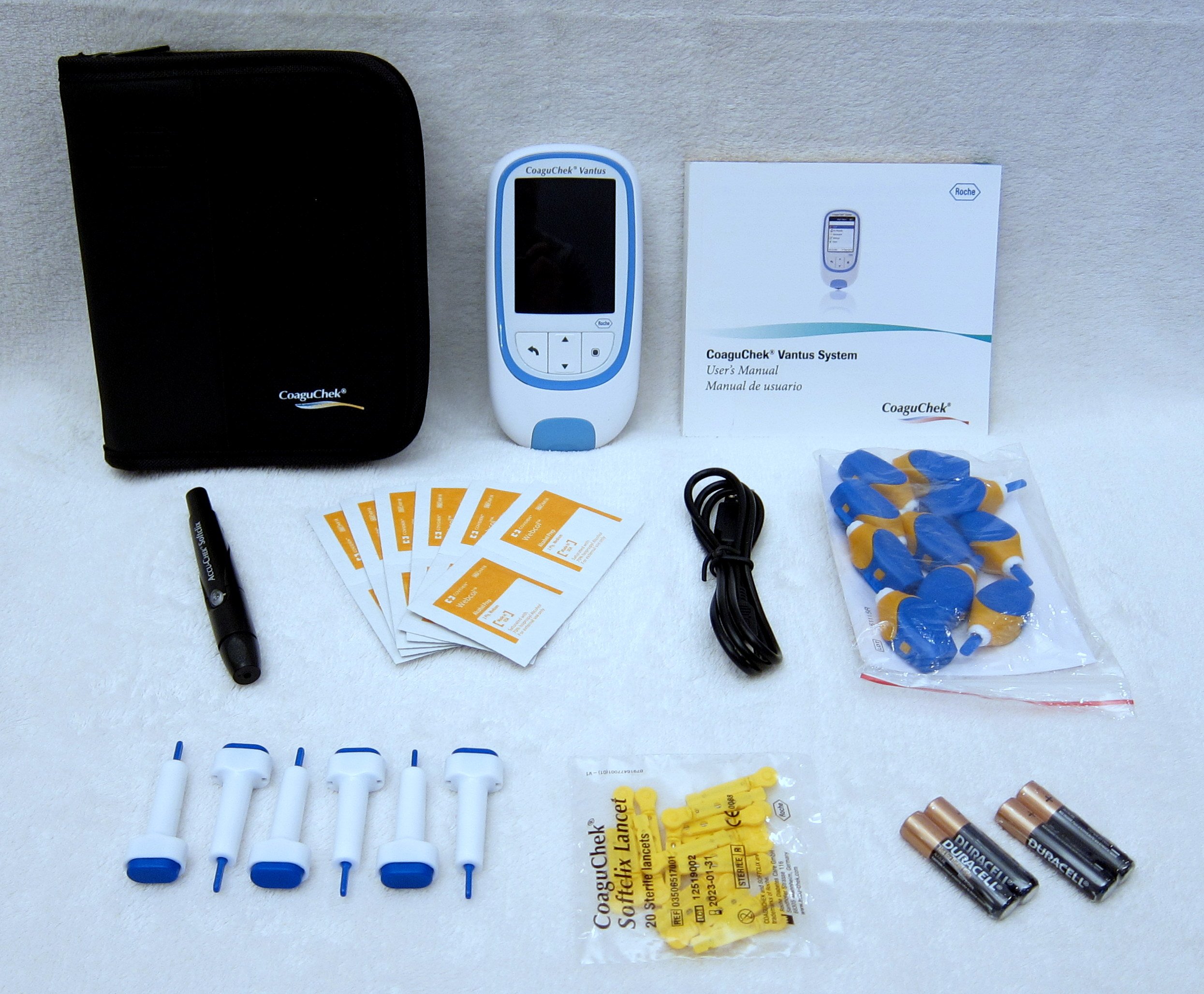 Roche CoaguChek XS VANTUS PT/INR Meter Monitor Testing Kit  (Pre-Owned)