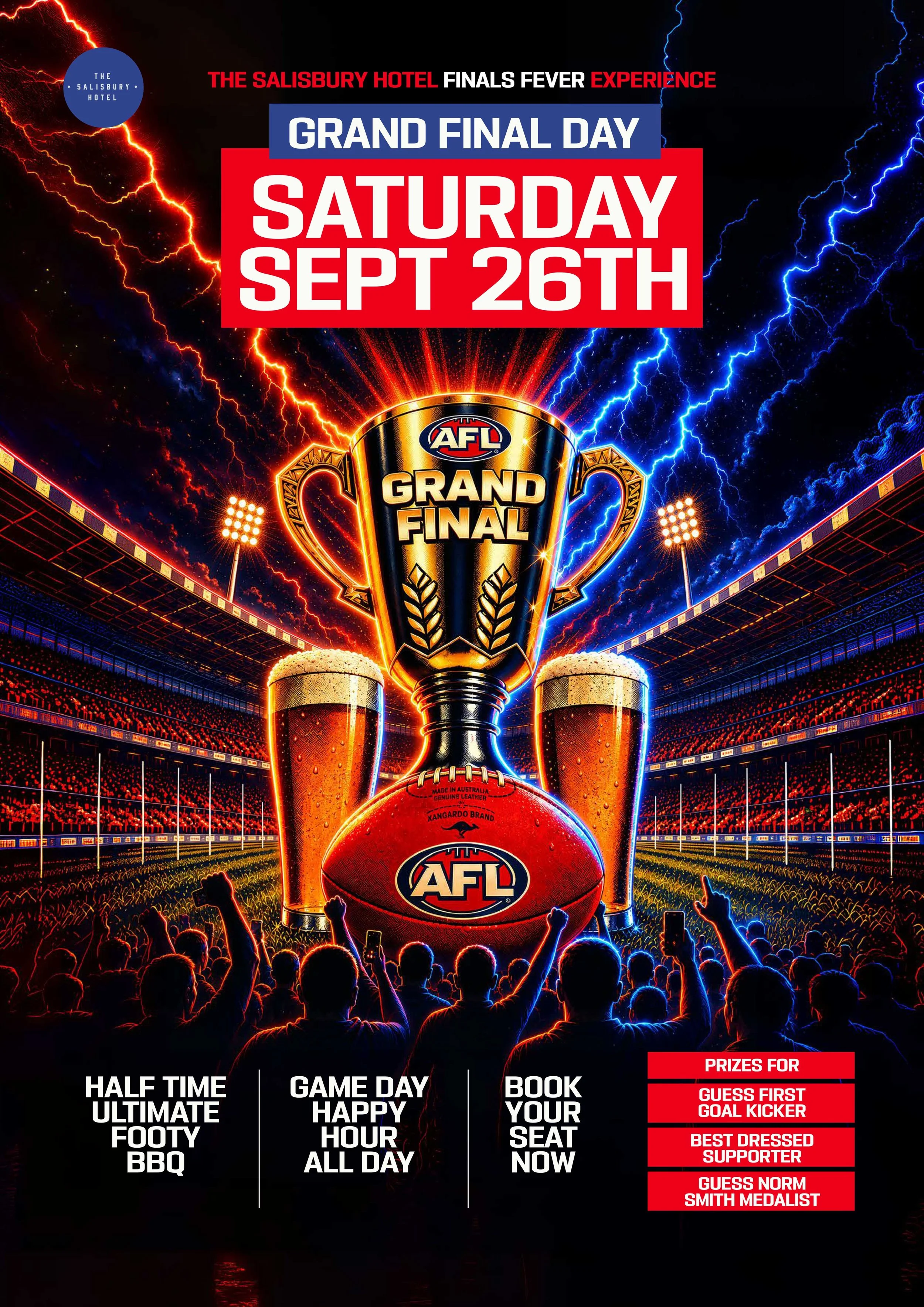 AFL Grand Final 2026 | Salisbury Hotel 