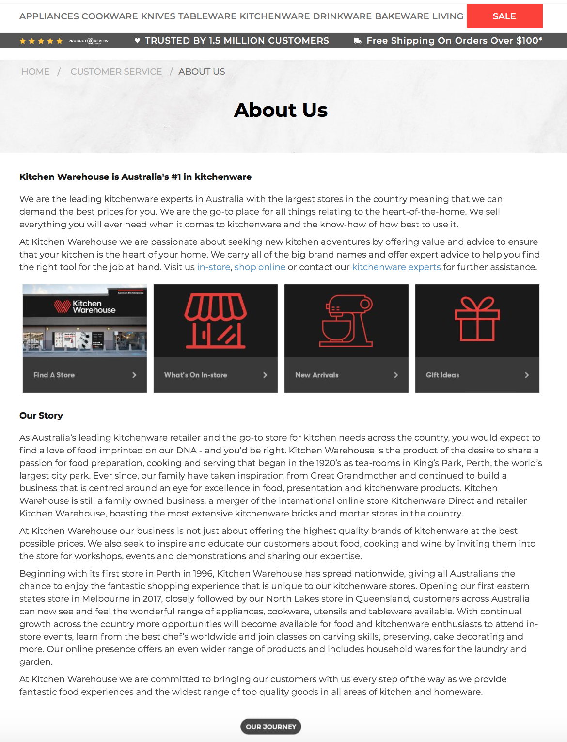 ABOUT US LANDING PAGE
strategy/
copy/
art direction