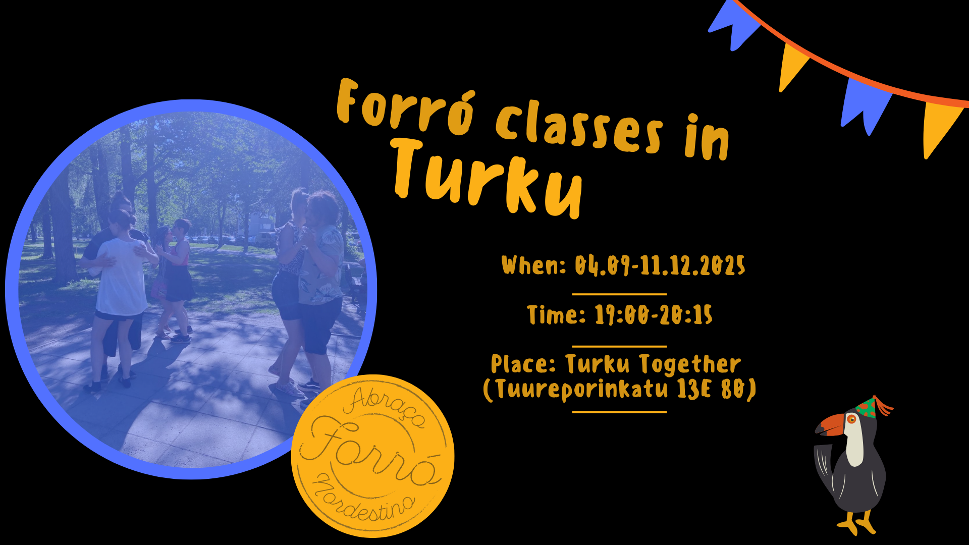 Forró Classes in Turku - Autumn 2025