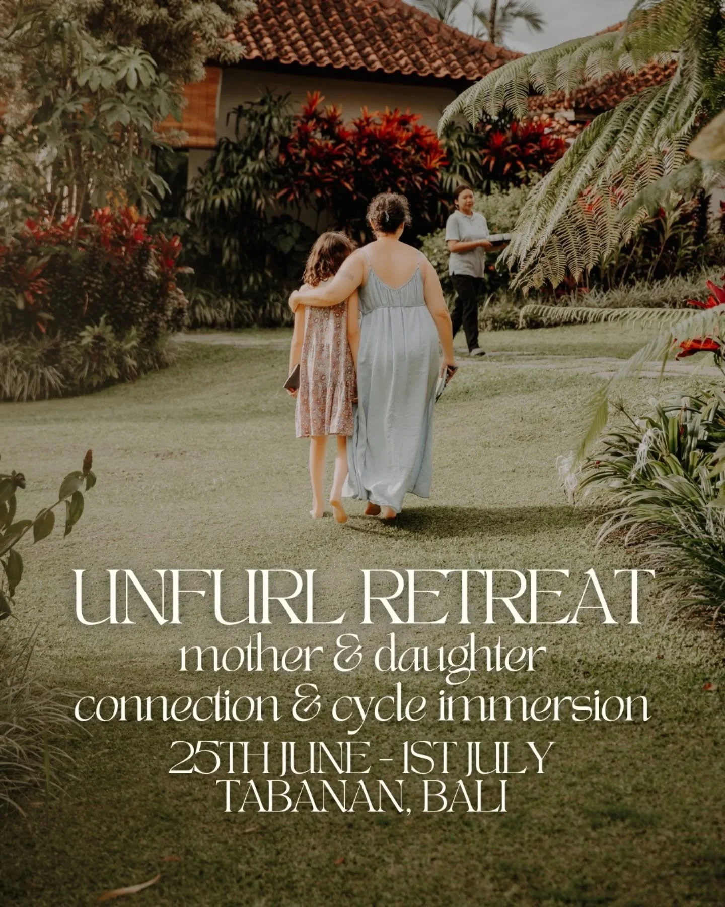 If there&rsquo;s one thing Unfurl gives, 𝘪𝘵&rsquo;𝘴 𝘵𝘪𝘮𝘦.⁣⁣
⁣⁣
Slow, sacred time.⁣⁣
Time that&rsquo;s undistracted. Time that&rsquo;s fully yours - and hers.⁣⁣
⁣⁣
Time to be present.⁣⁣
To notice the light in her eyes.⁣⁣
To honour the changes i