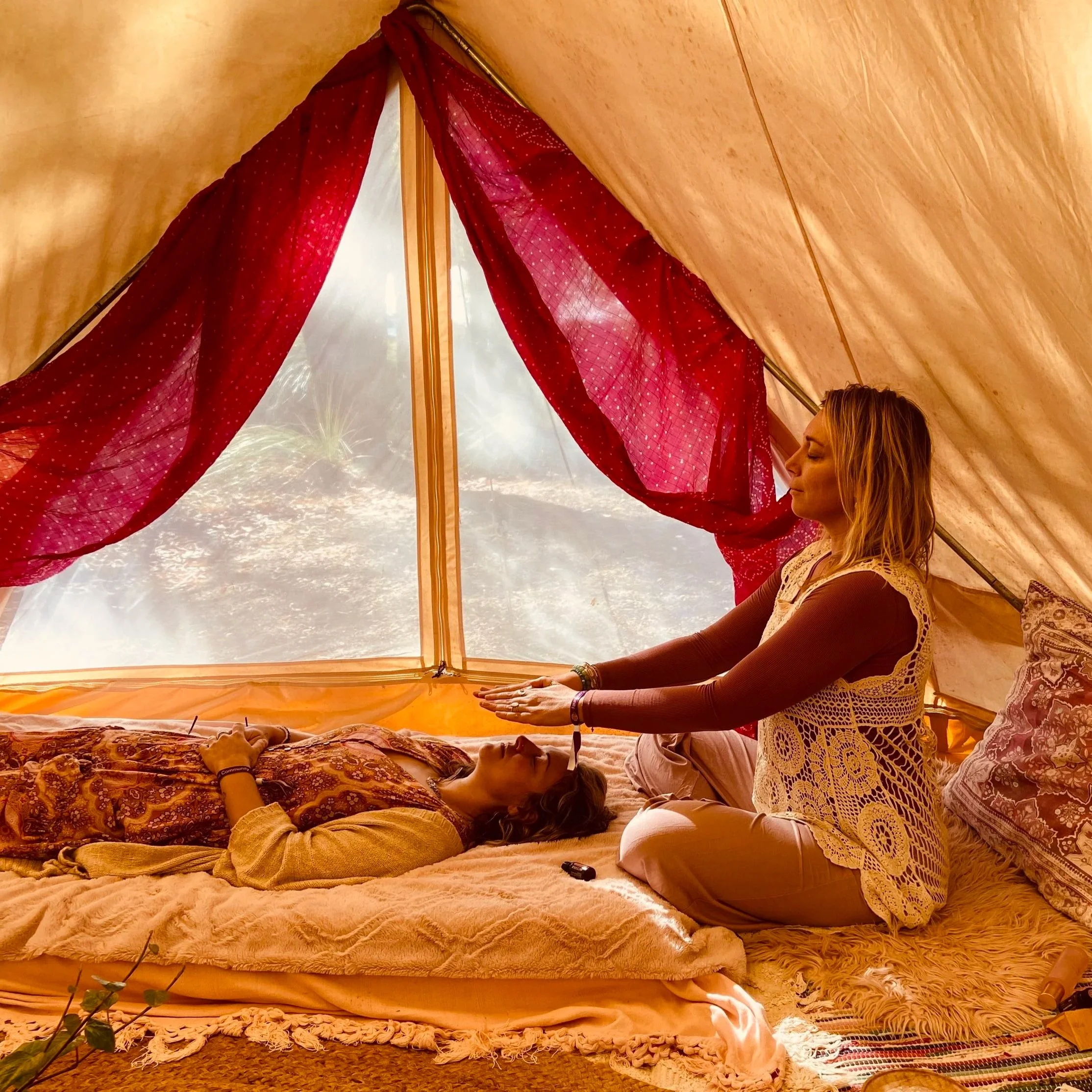 Botanical Bell Tent