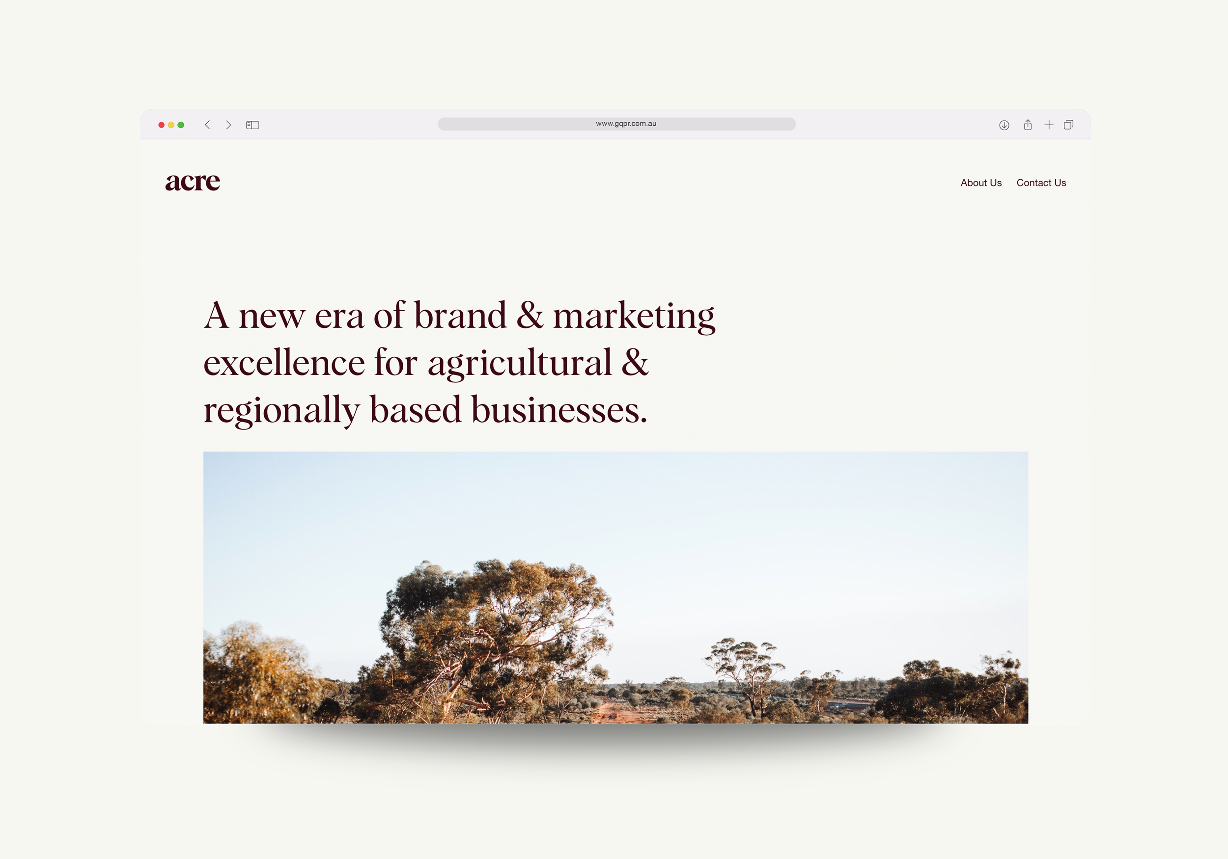 Acre Agency | Brand & Web Package