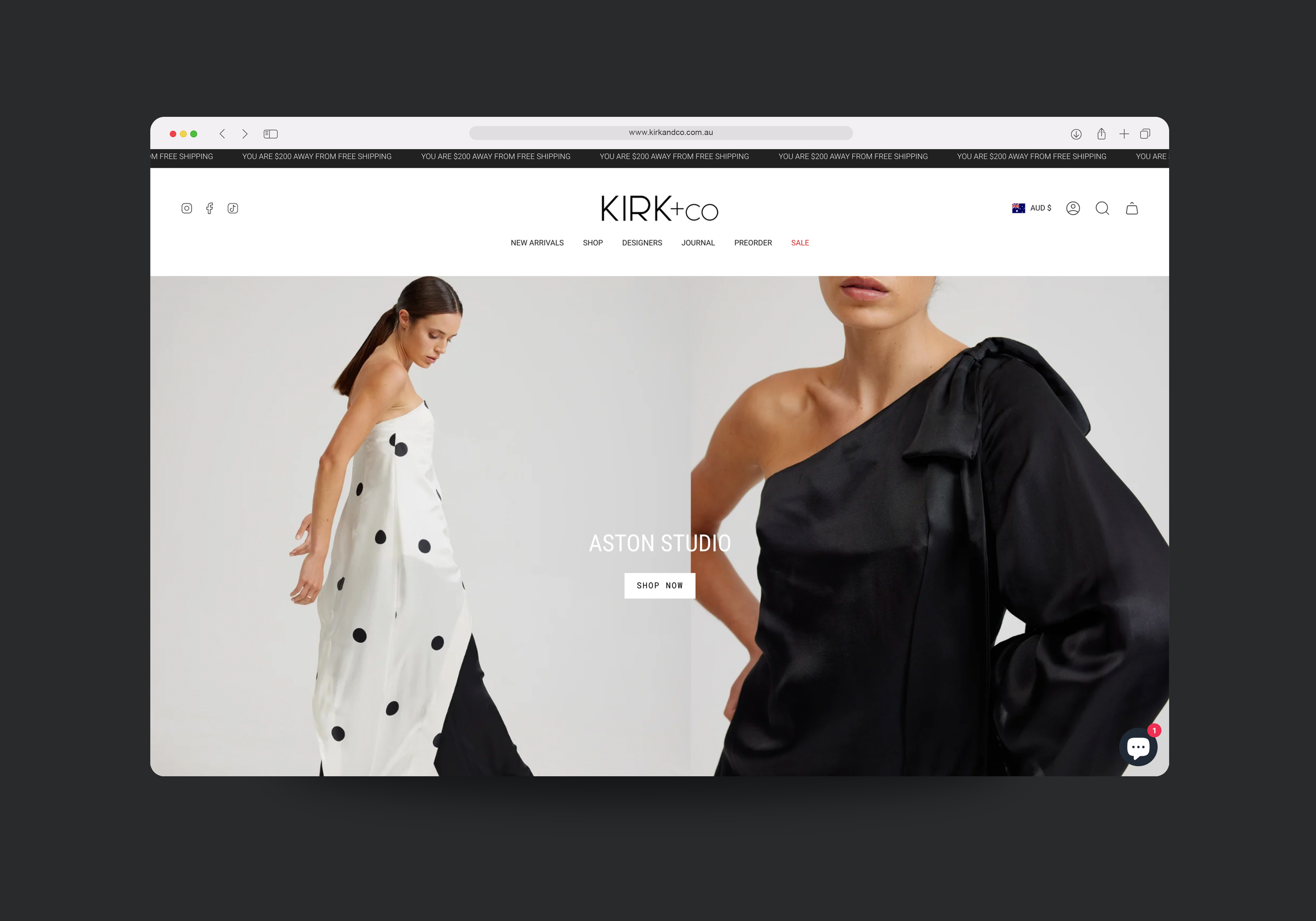 Kirk & Co Boutique | Shopify Refresh