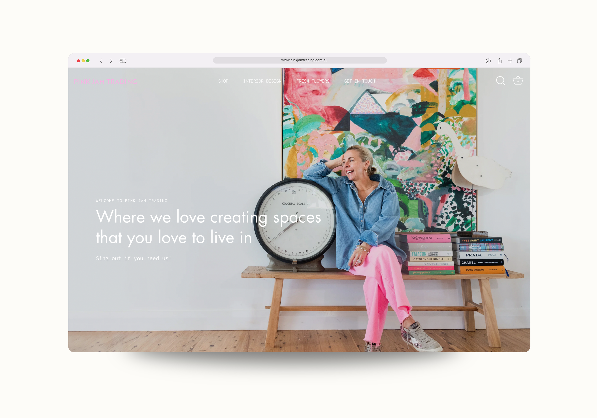 Pink Jam Trading | Brand & Shopify Package