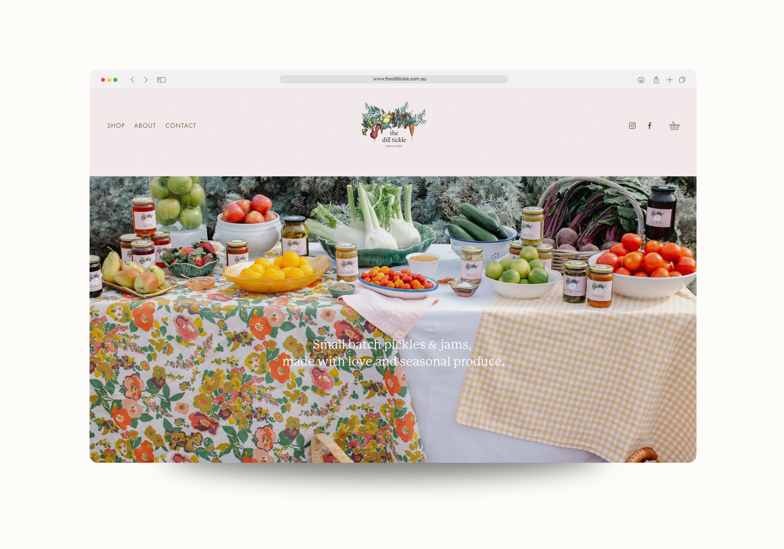 The Dill Tickle | Brand Refresh, Creative Direction & Web Design