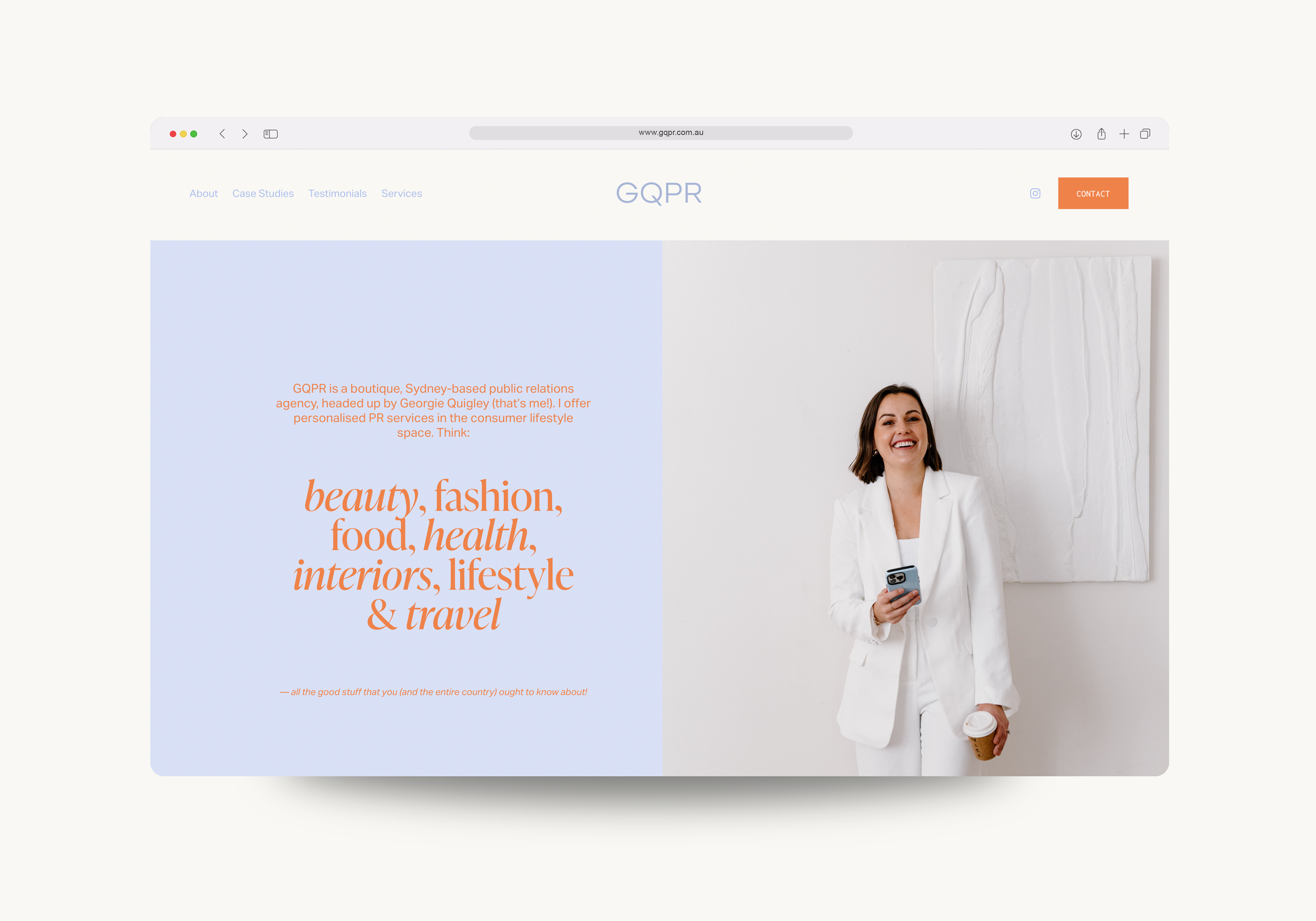 GQPR | Brand & Web Package