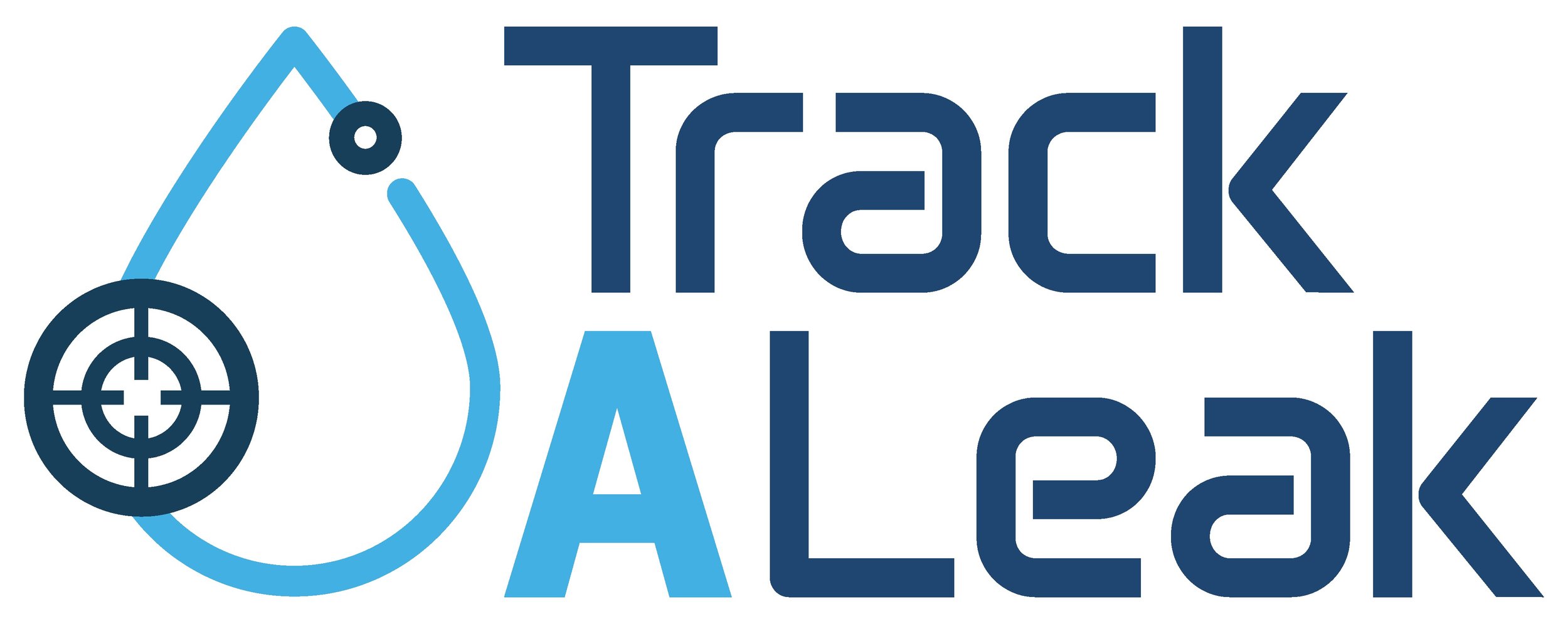 Logo with a stylized stethoscope forming a magnifying glass and the text 'Track Alpha' next to it.