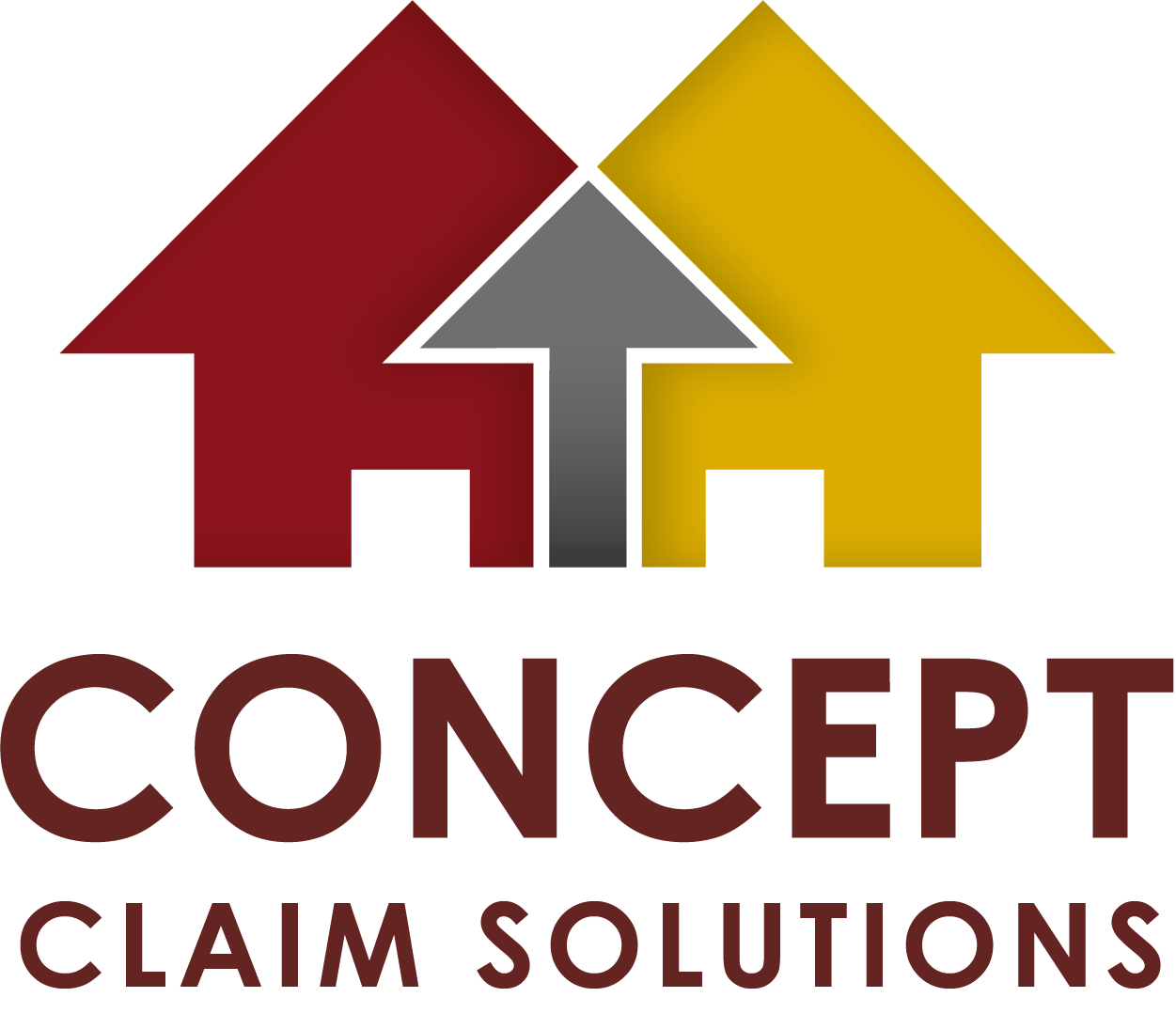 A stylized logo featuring red, gray, and yellow arrows pointing upward, with text beneath that reads 'Business Growth.'