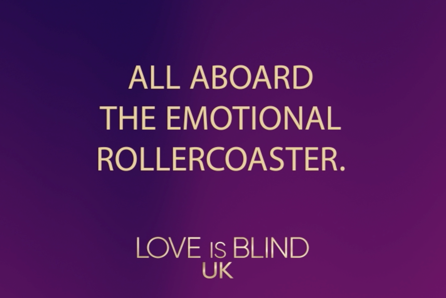 LOVE IS BLIND - NETFLIX
