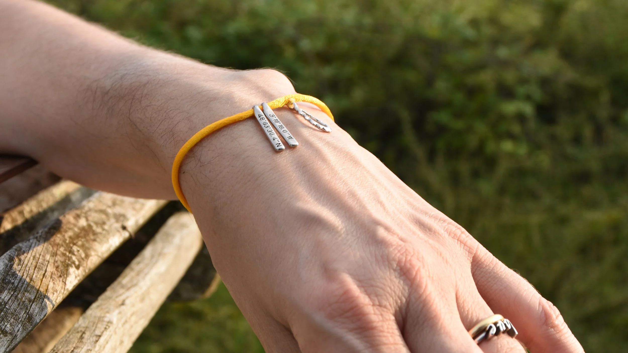 A bit of color on your wrist