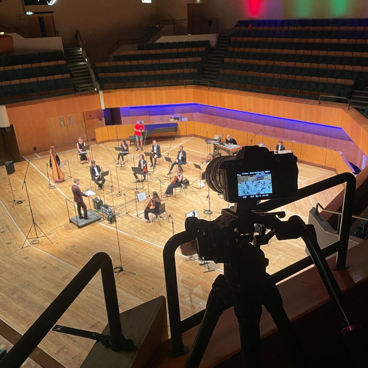 We had a great week filming the &lsquo;Nash&rsquo; for their 75th Birthday concert. You can catch the full concert online tonight for free. @nationalyouthorchestrawales @nationalyouthartswales