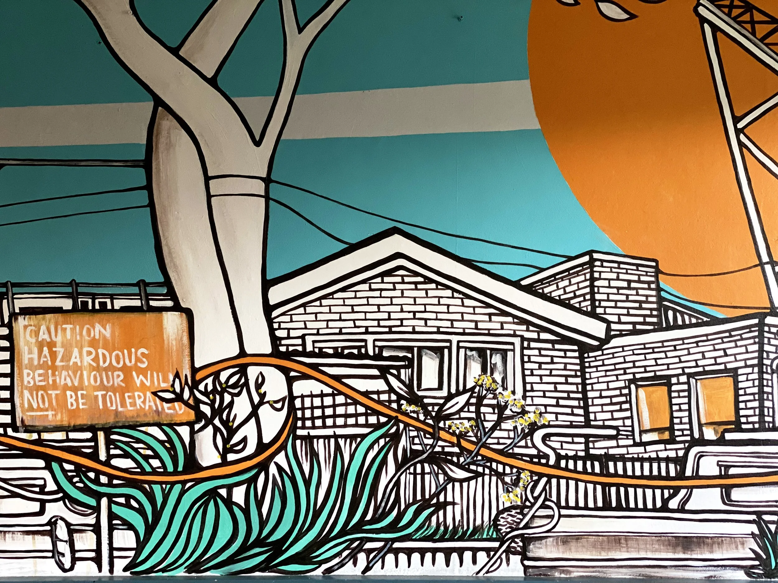 Marina Bar Mural