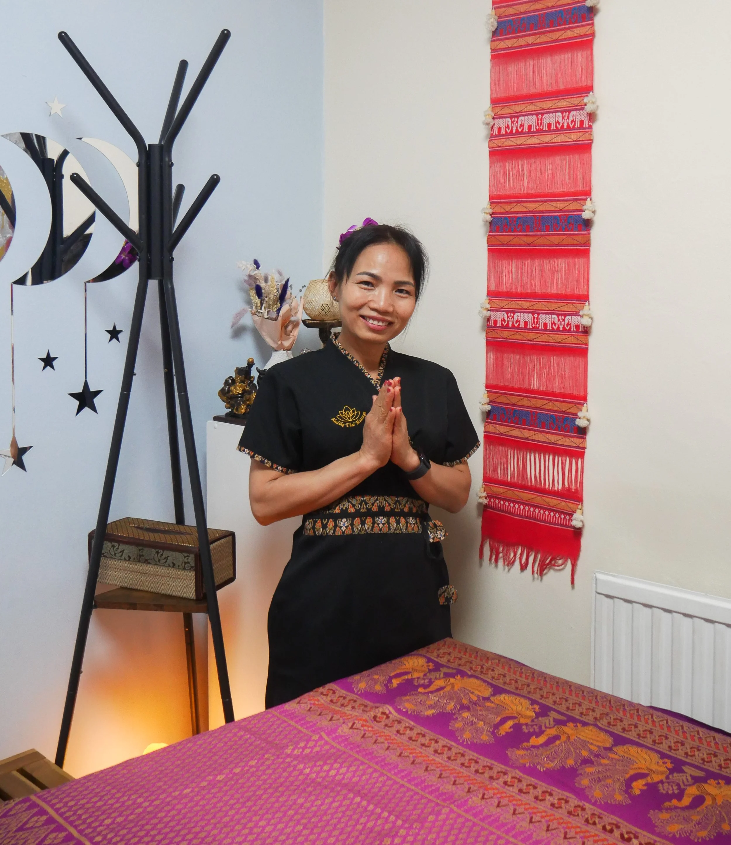 May Rueansom <br><h4>Thai Therapy<h4/>