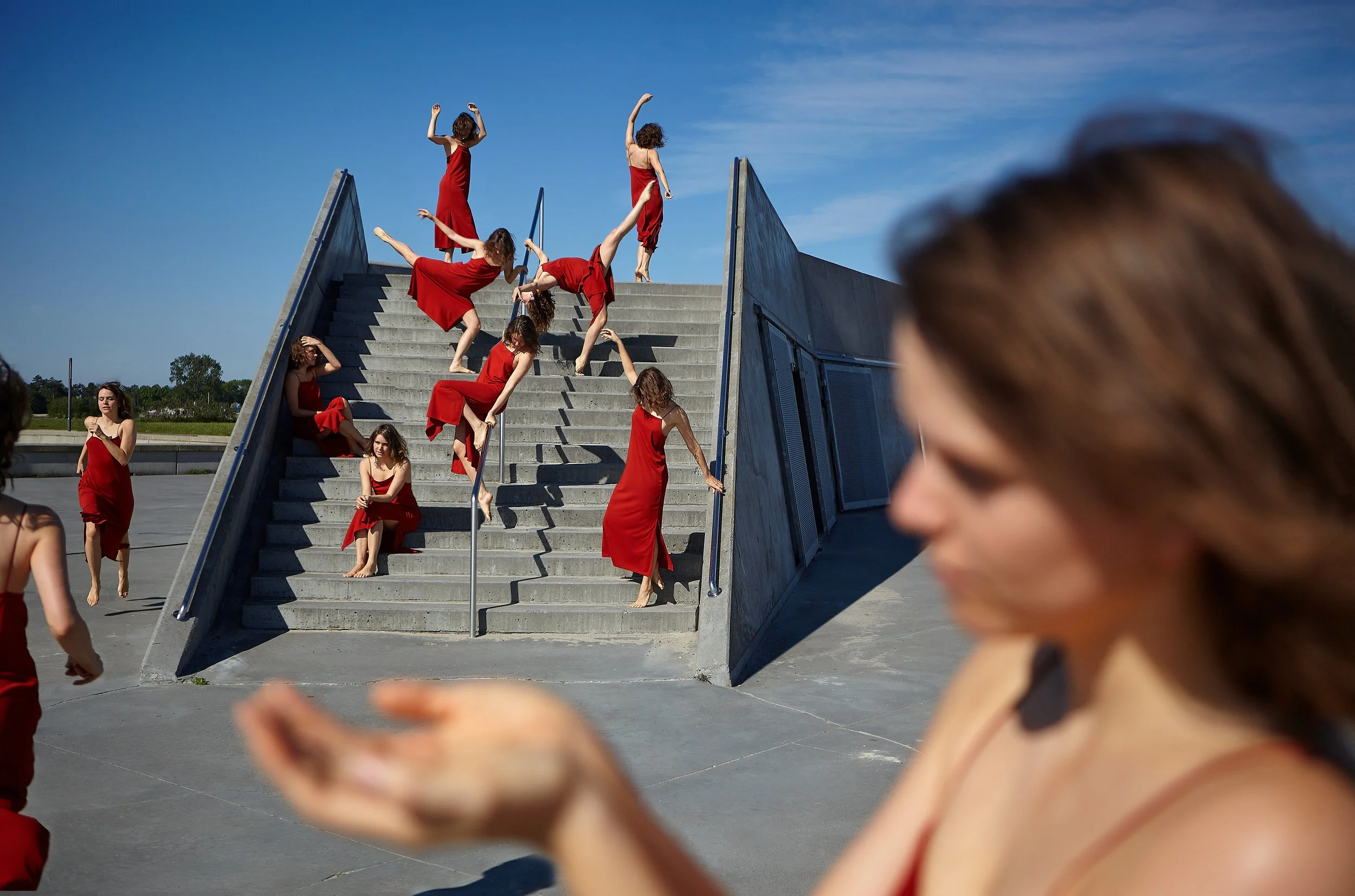 Luise Amager Strand Rød Kjole Samlet 2.jpg