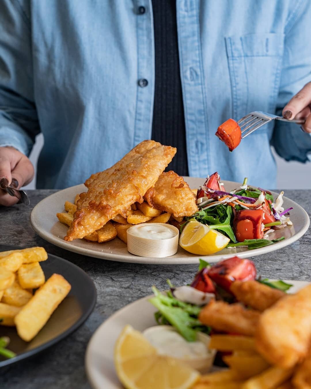Who else is dreaming of our crispy beer battered flathead?&nbsp;🤤