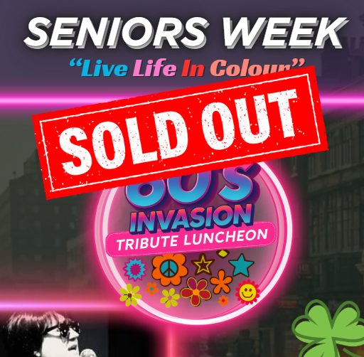 Seniors Week - 60s Invasion Tribute Luncheon