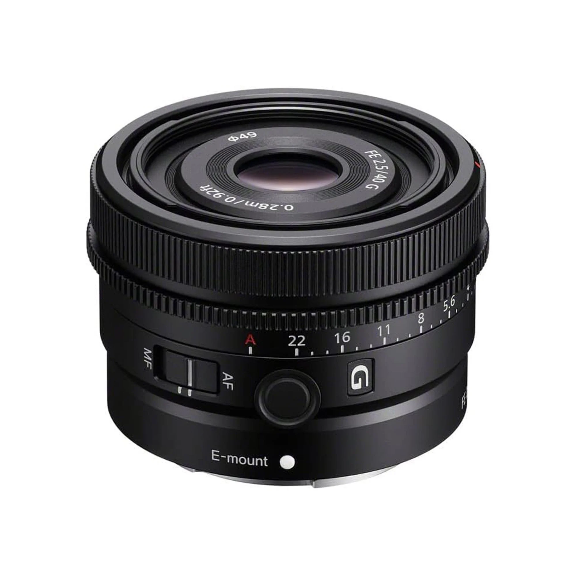 Sony SEL 40mm F2.5 G