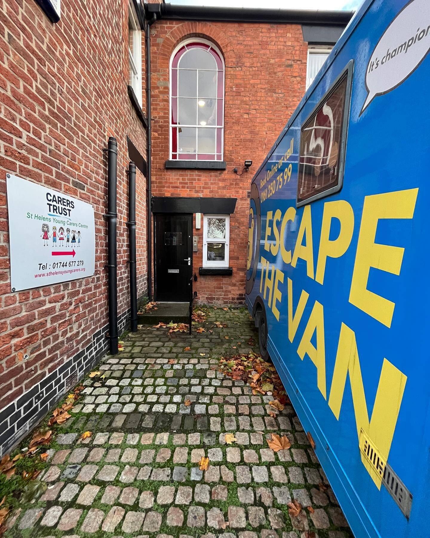 Escape The Van is back at St Helens Young Carers Centre @sth.yc 

Last time we delivered our break into the box WW2-themed Code Breaking experience &lsquo;Top Secret!&rsquo; 

This time we&rsquo;re back with van and our shorter &lsquo;Contaminated!&r