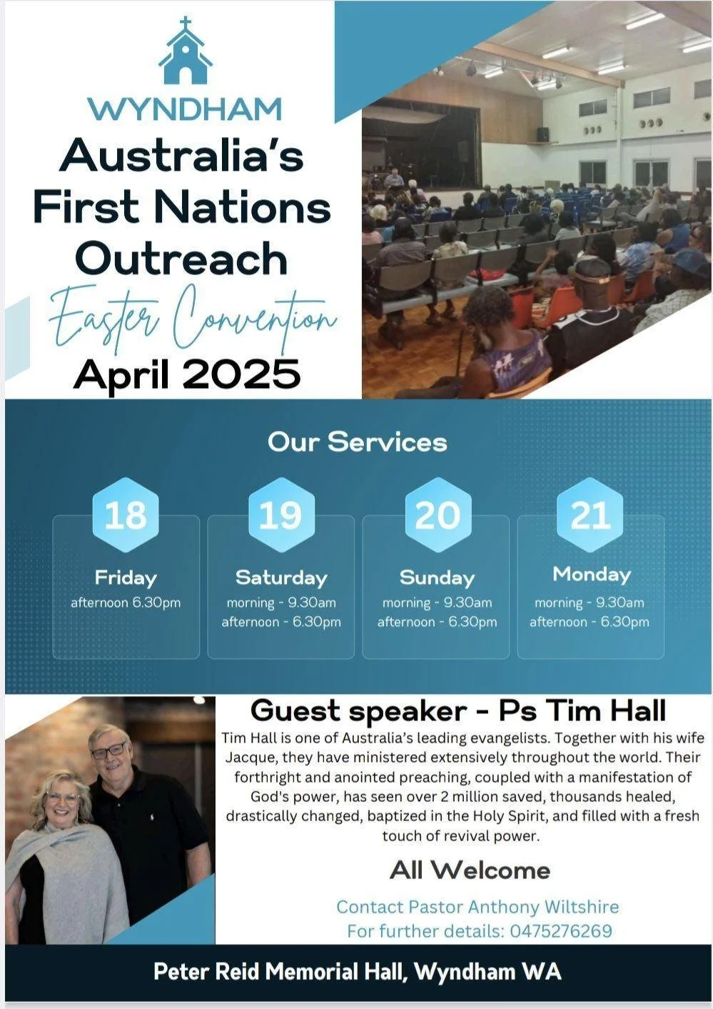 First Nations Outreach Easter Convention, Wyndham, W.A