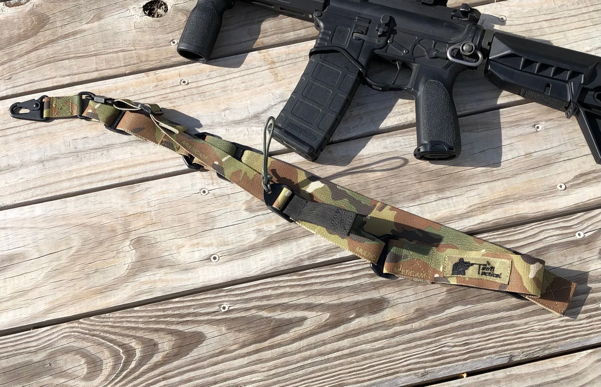 2-1 point convertible quick adjust rifle sling Multicam classic