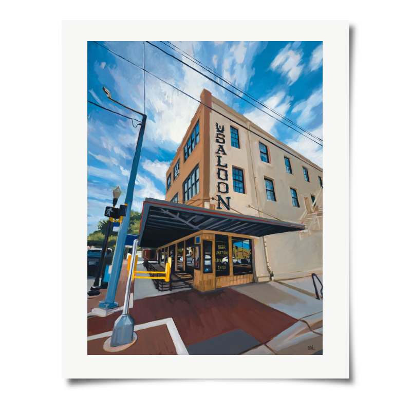 The Phoenix Saloon Print