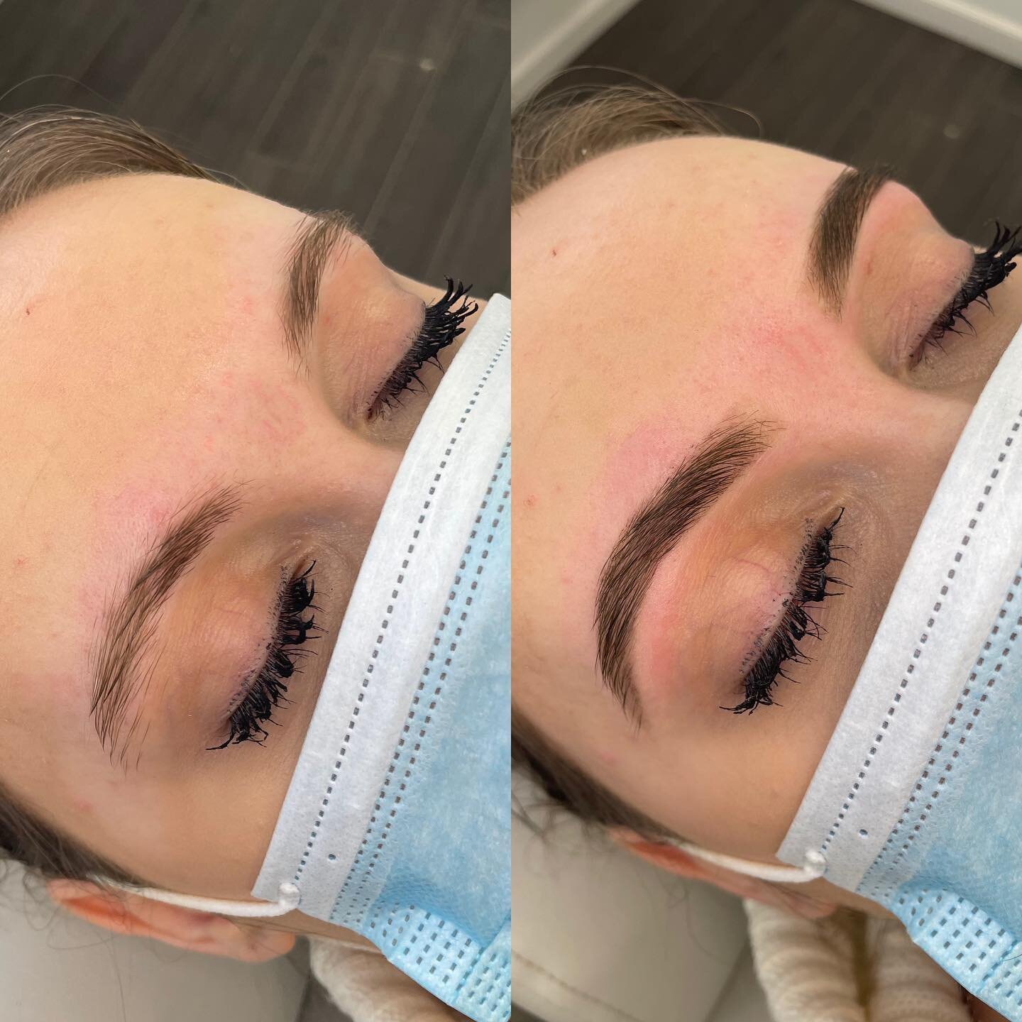Brow wax &amp; tint 🦋
✨New clients receive $20 off first lash set|$10 off lift &amp; tint|$5 off brow wax &amp; tint✨
.
.
Call (732) 970-4390 to book 
Or visit our website to book anytime! (Link in bio) 
.
.
#volume #volumelashes #hybridlashes #lash