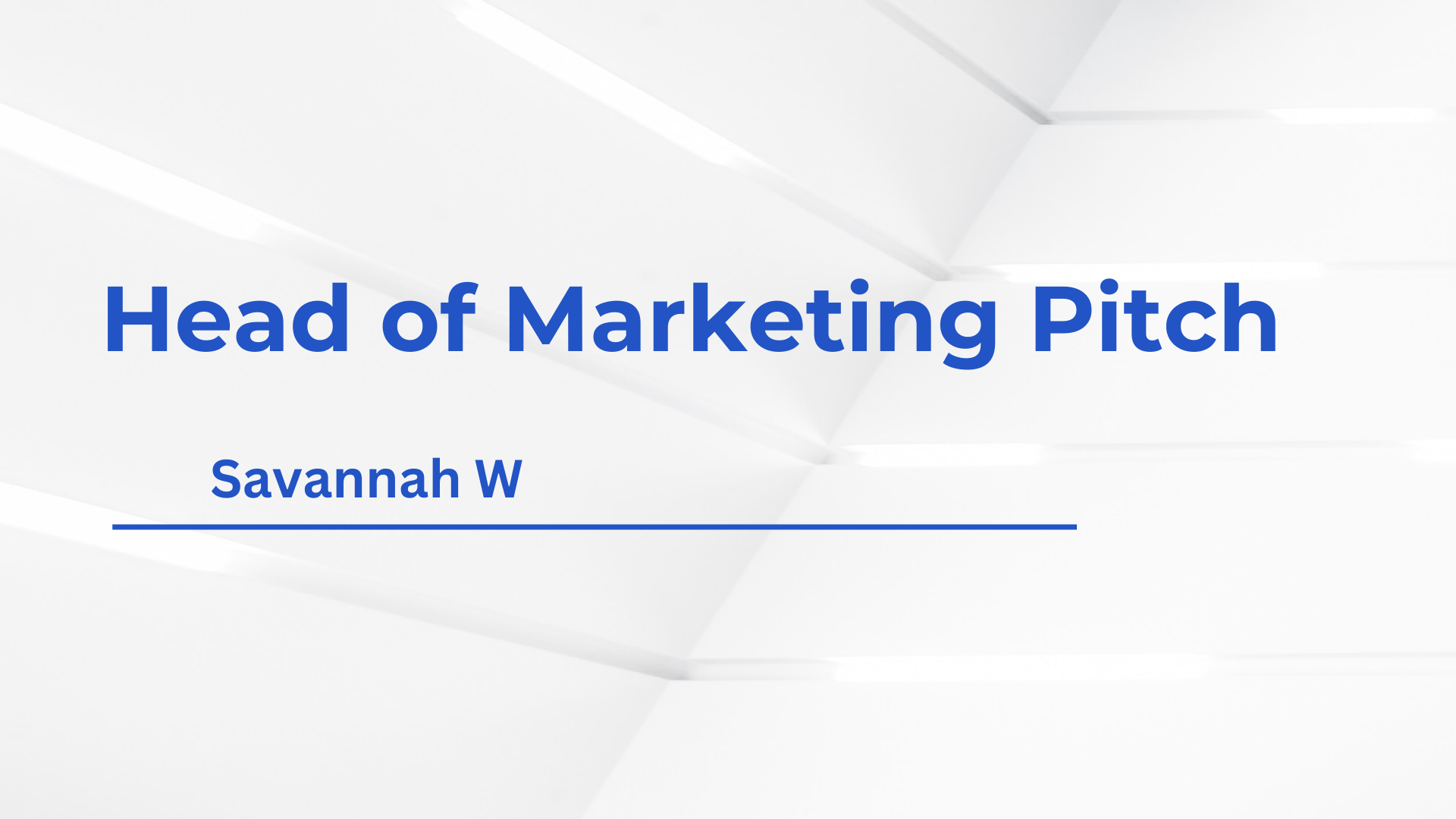 As a candidate for Head of Marketing at UniBo Fintech Society, I developed and presented a strategic marketing vision to enhance recruitment, engagement, and brand positioning. My proposal focused on streamlining communications, expanding outreach, a