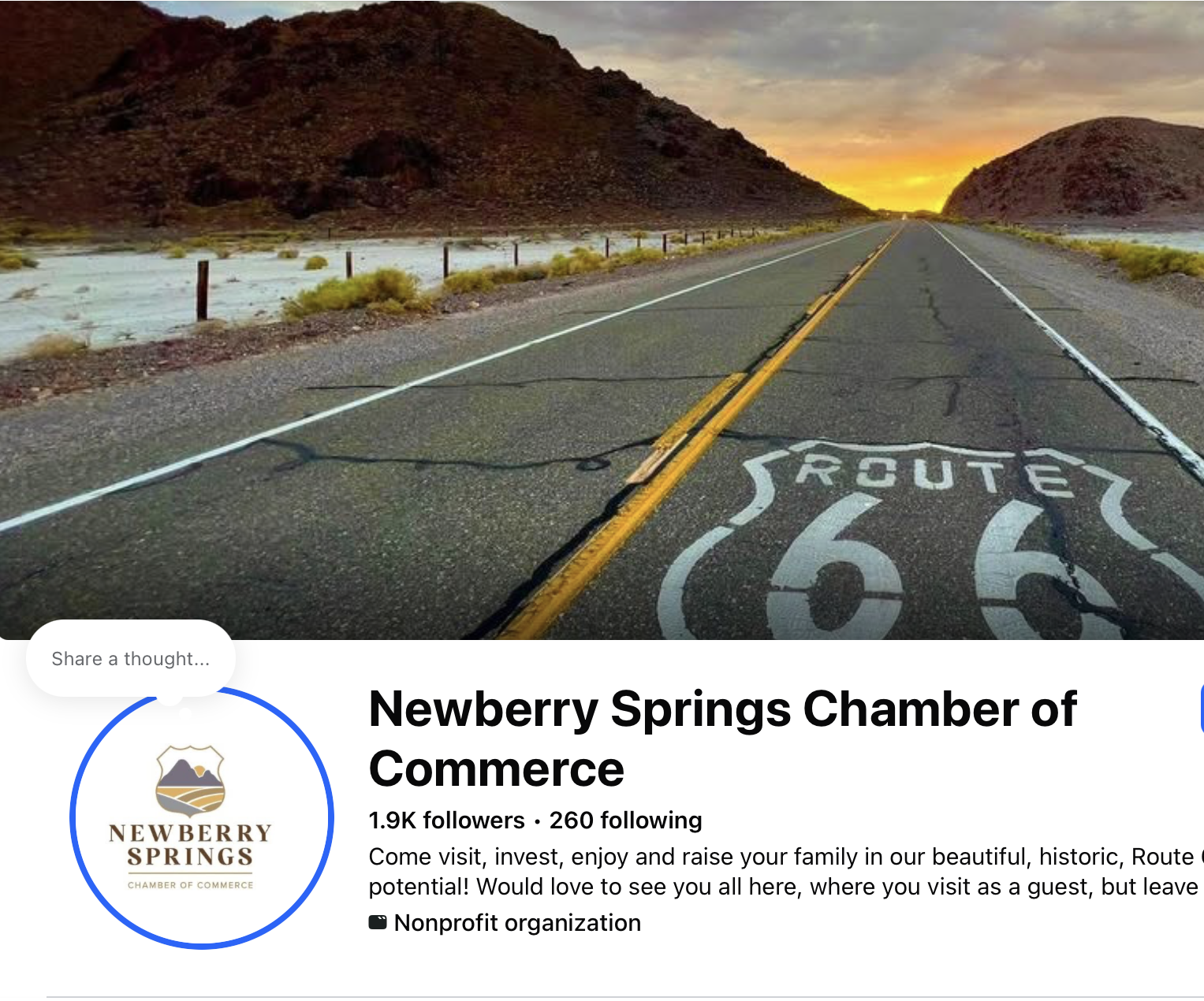 Chamber Facebook Page