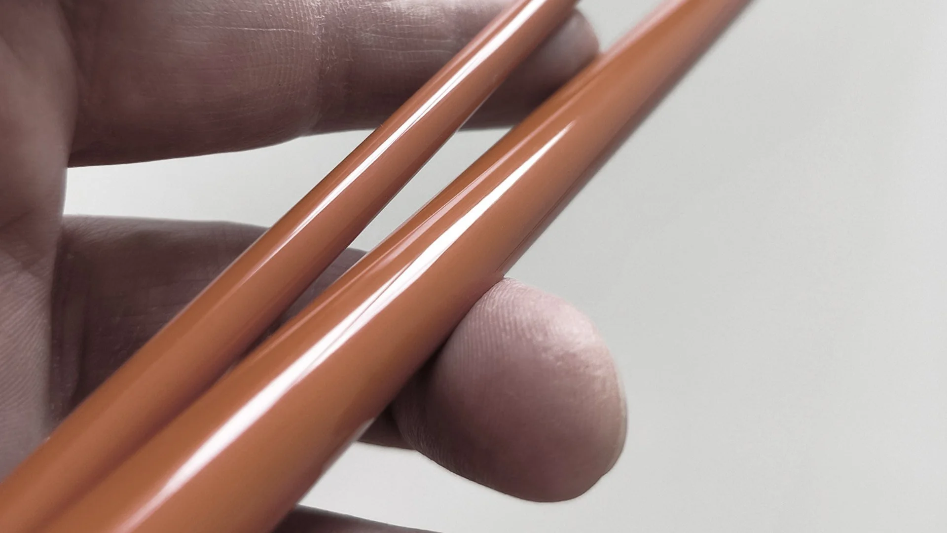 Custom Angelruten-Blank  in der Farbe Orange für das Angeln auf Forelle
