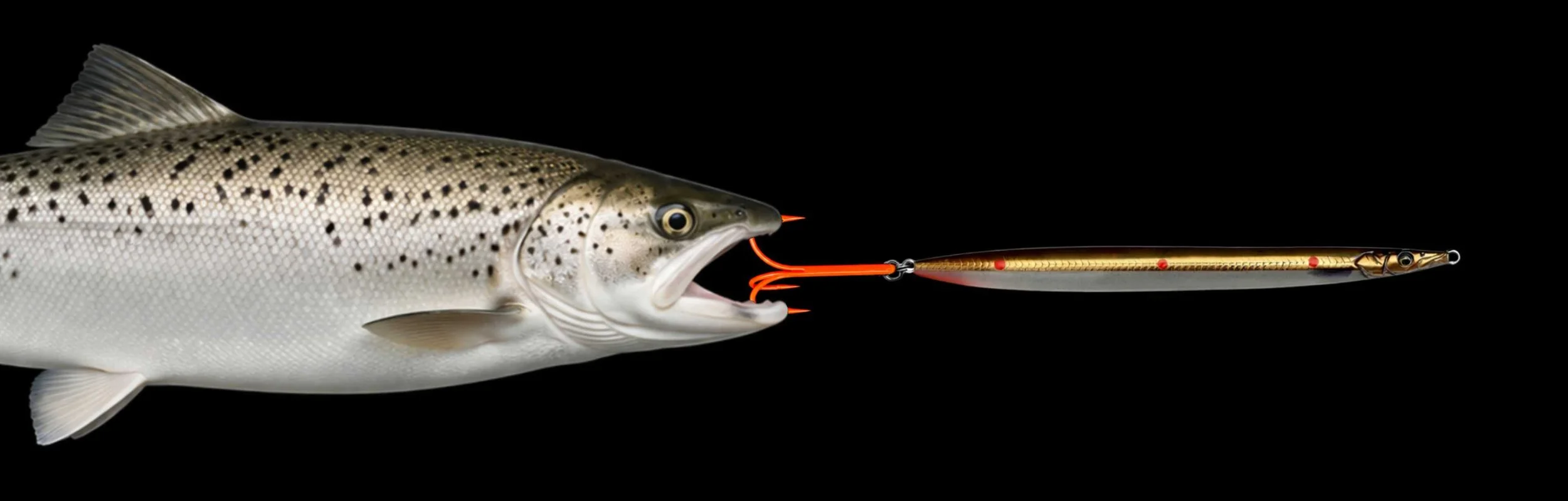 Drillingshaken können beim Angeln auf Meerforelle die Fische verletzen.