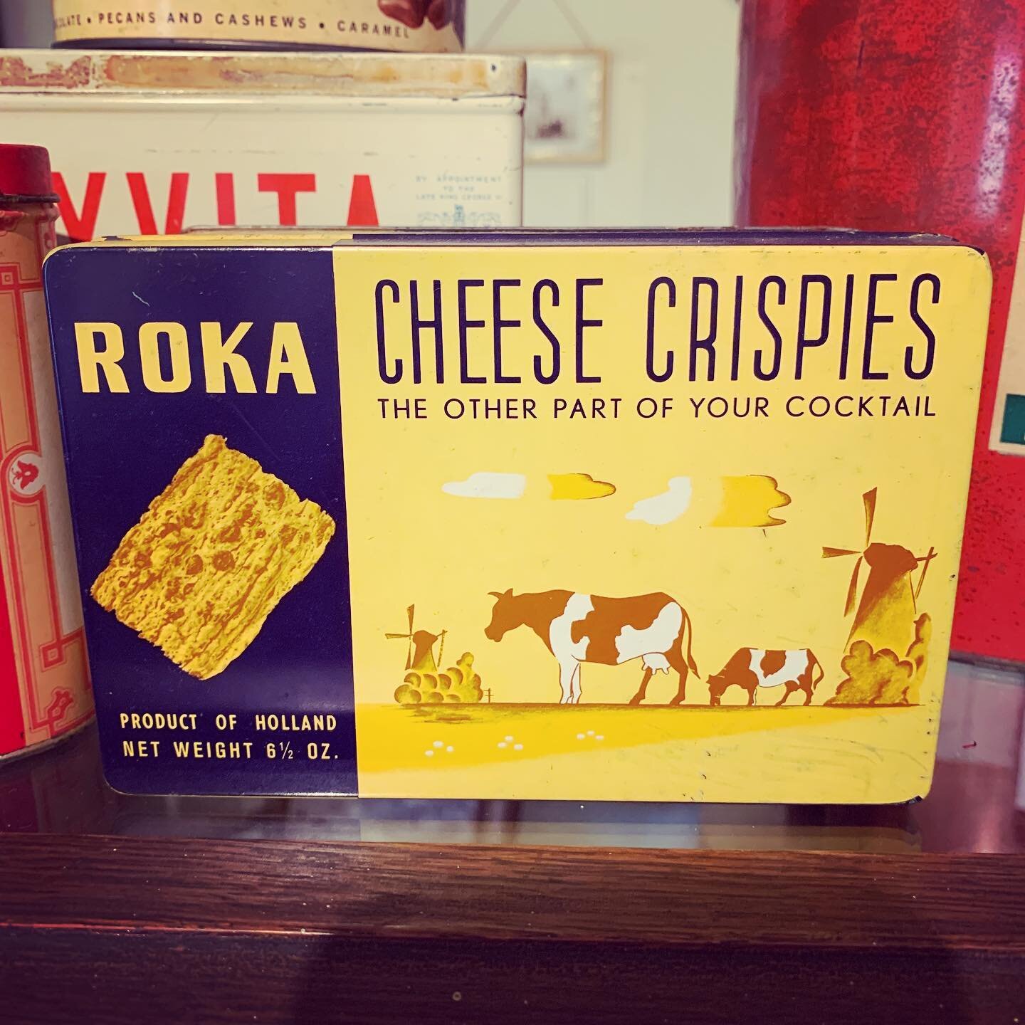 What did these &ldquo;cheese crispies&rdquo; taste like? How did they get from Holland to rural Virginia? 

Found at the Brownsburg Museum in Rockbridge, Virginia