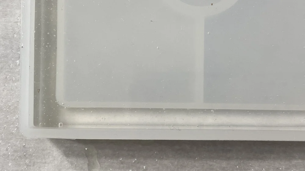 1st: After Resin is Poured