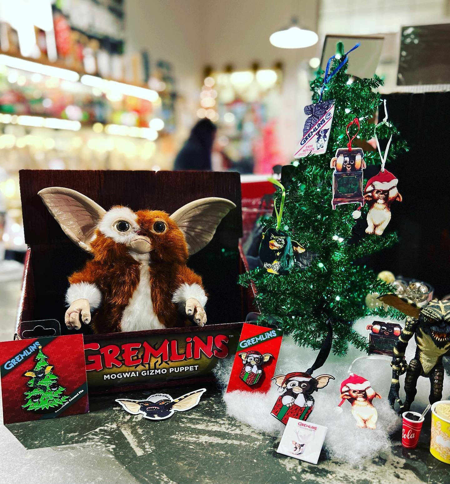 Gremlins IS a CHRISTMAS MOVIE!🎄🎄🎄 Fight Us, go ahead!
 
The days are shorter, which means nights at home to snuggle up under our weighted blankies and watch ALL the movies that made us are longer! So why not up you movie fanaticism with any of the