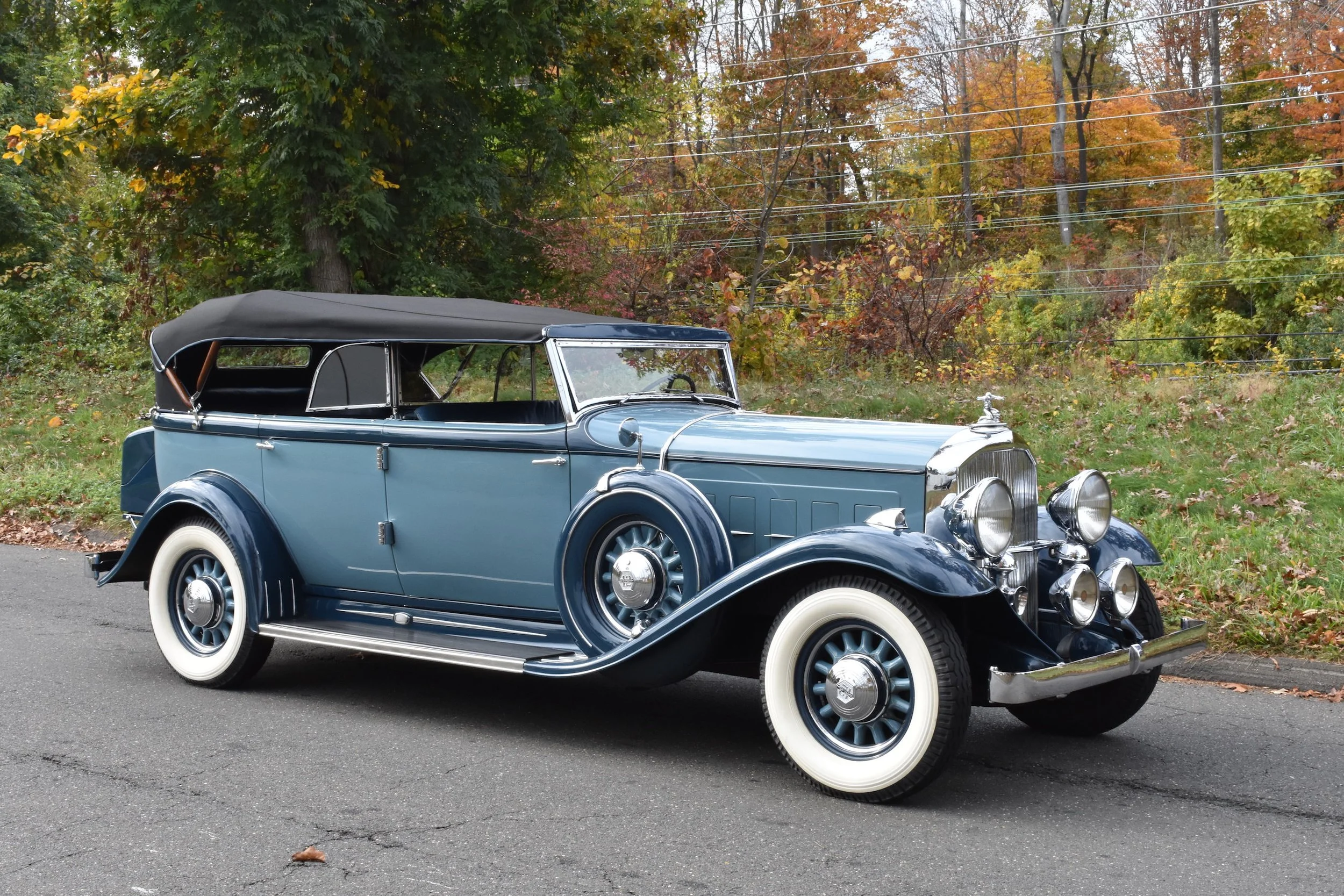 1932 Pierce Arrow Twelve Sport Tourer — Dragone Classic Motorcars