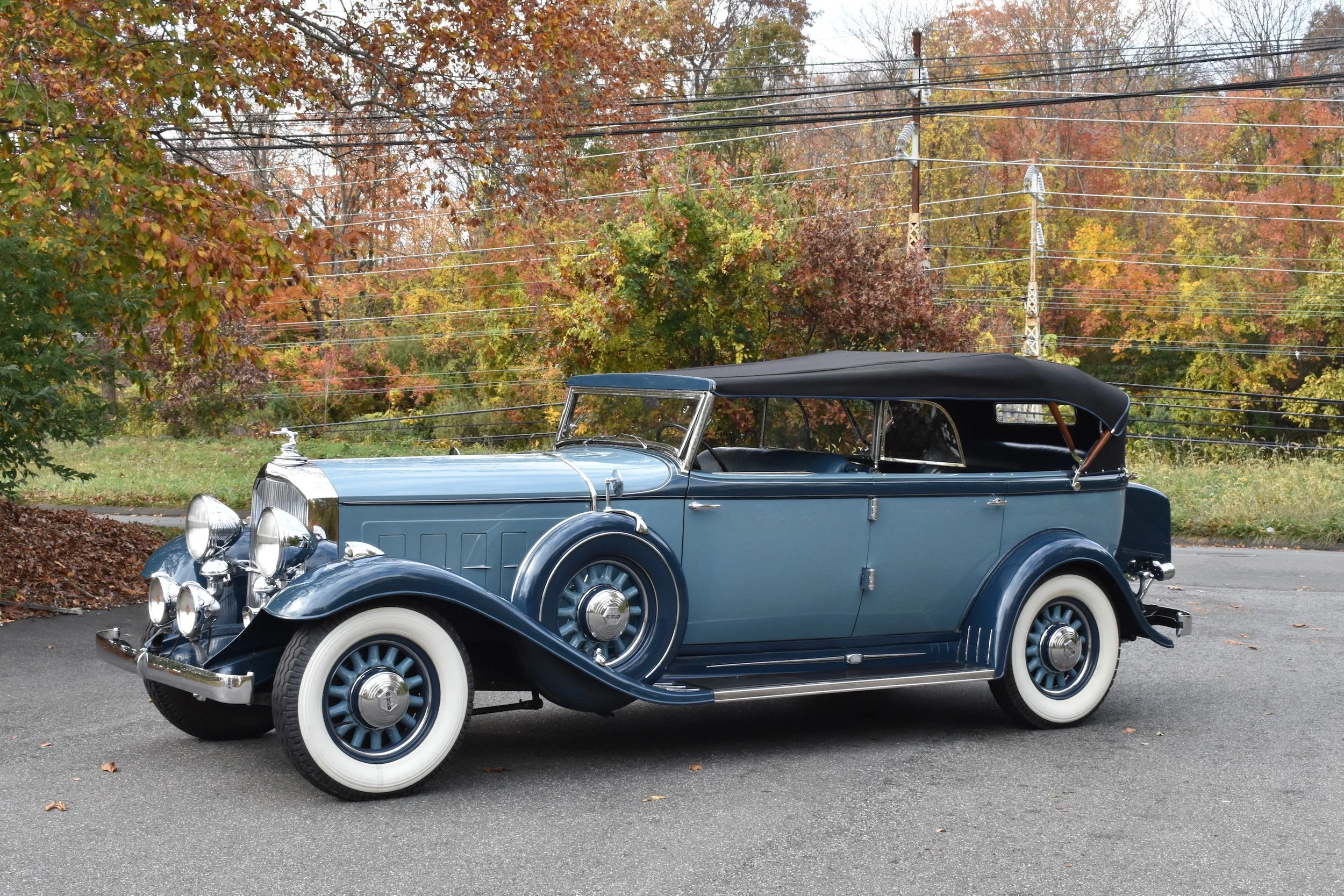 1932 Pierce Arrow Twelve Sport Tourer — Dragone Classic Motorcars