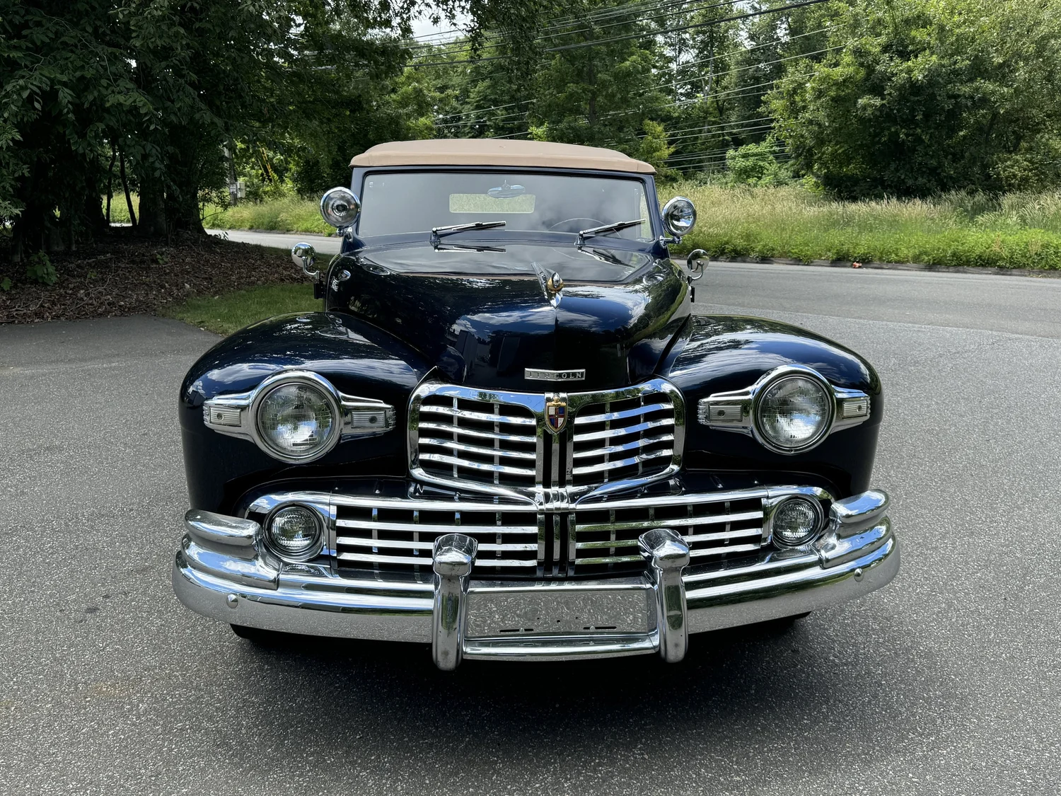 1948 Lincoln Continental Custom Convertible — Dragone Classic