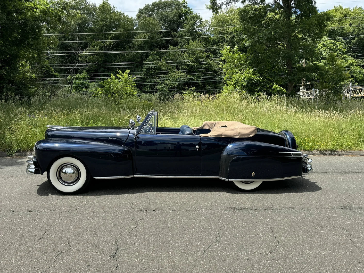 1948 Lincoln Continental Custom Convertible — Dragone Classic
