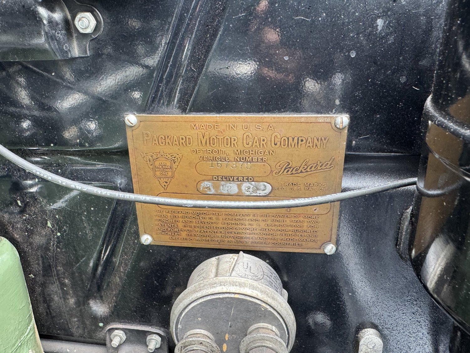 1929 Packard 640 Deluxe Eight Club Sedan — Dragone Classic Motorcars