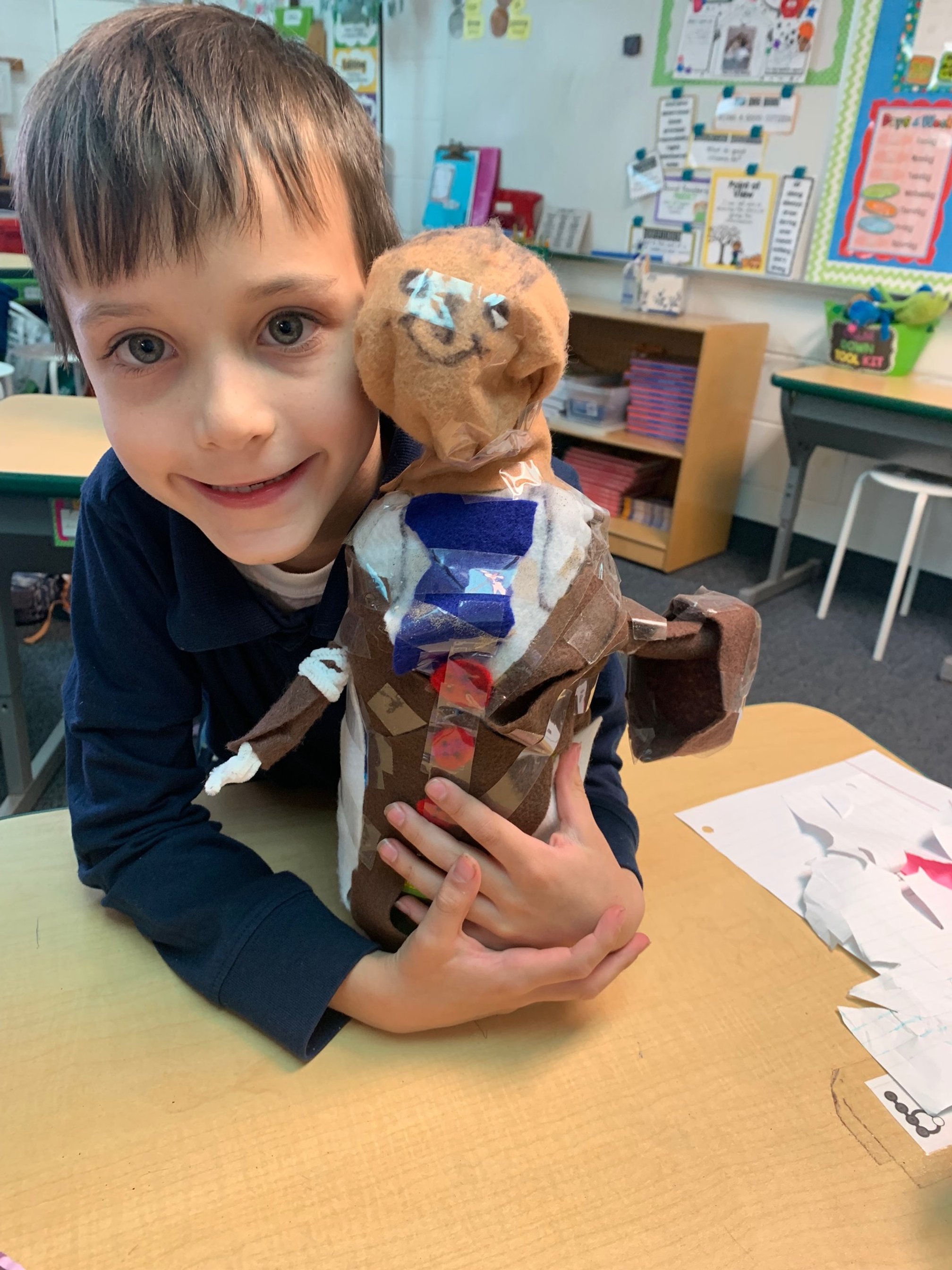 A 2nd grader with his Bottle Buddy.jpg
