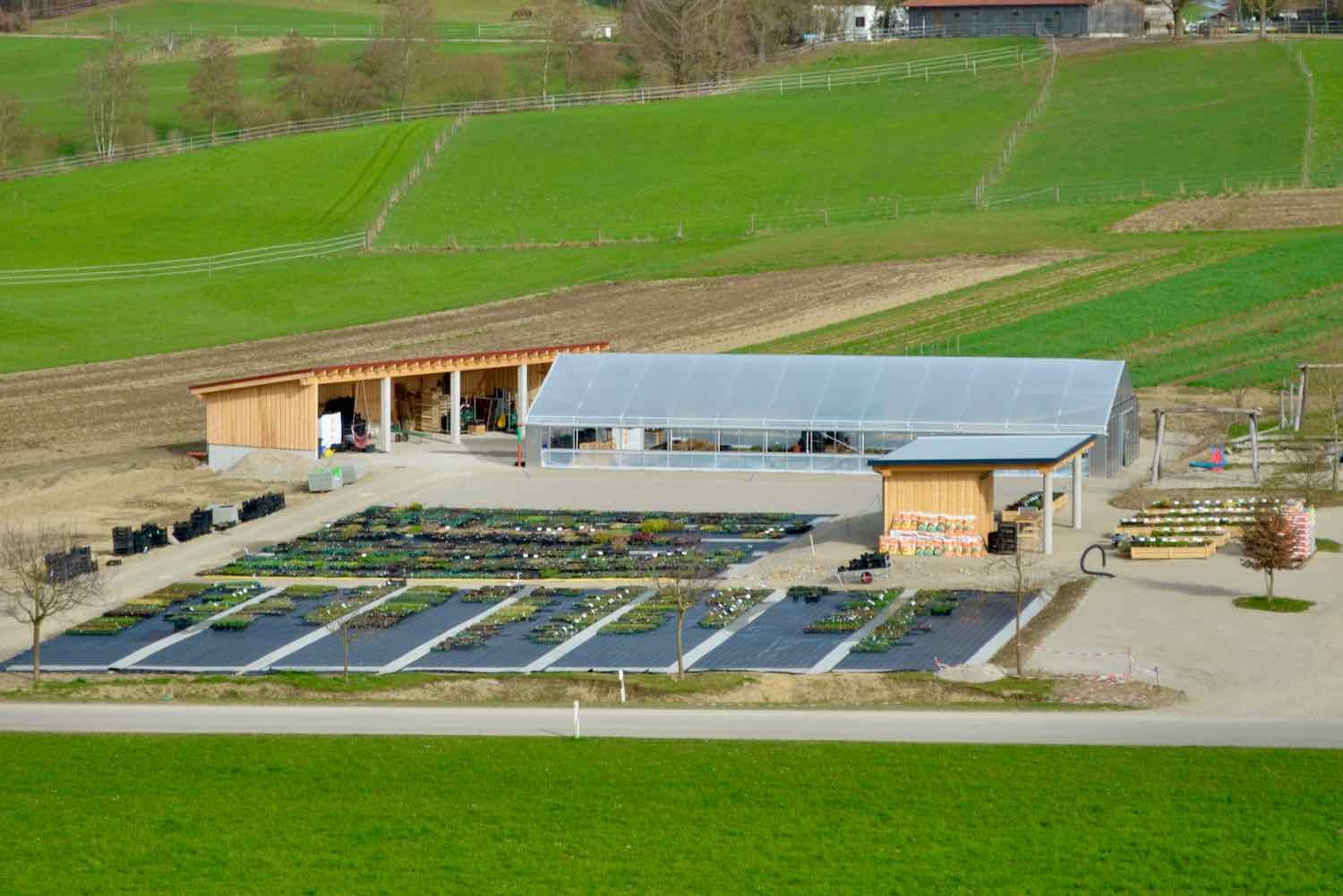 Die Pflanzen aus unserer alten Gärtnerei werden jetzt nach Thal umgezogen.