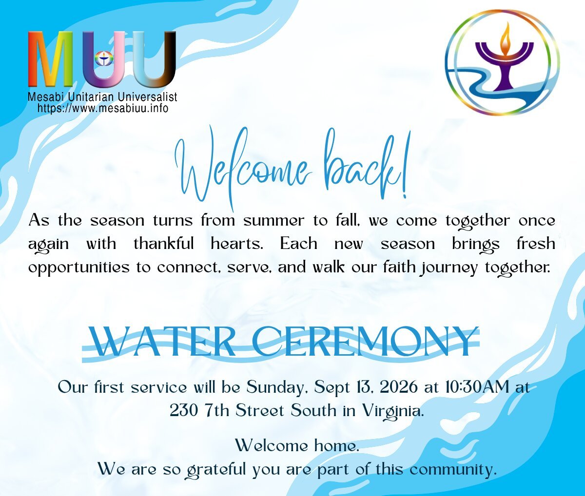 Water Ceremony