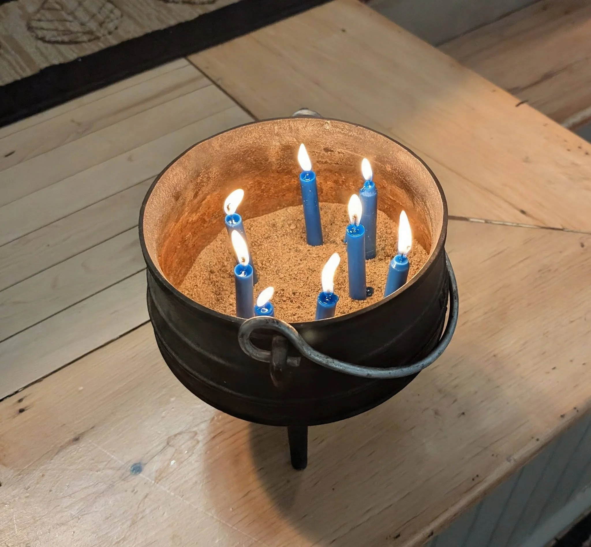 Candles charged with removing that which no longer serves us.