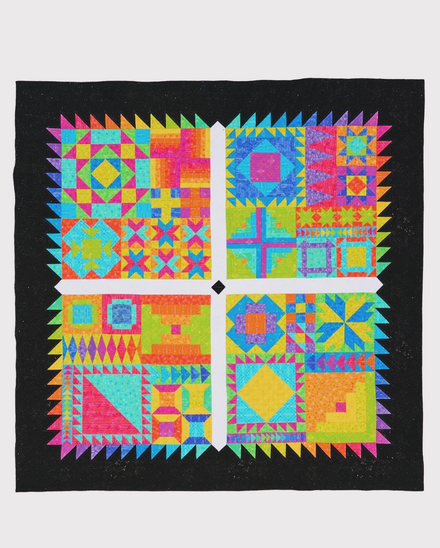 Thank you so much to everyone who purchased Bear Claw yesterday! So happy that it&rsquo;s finally out in the world. I&rsquo;ll be sharing more versions of the quilt with other fabric collections in the near future so you can see it done up in other w