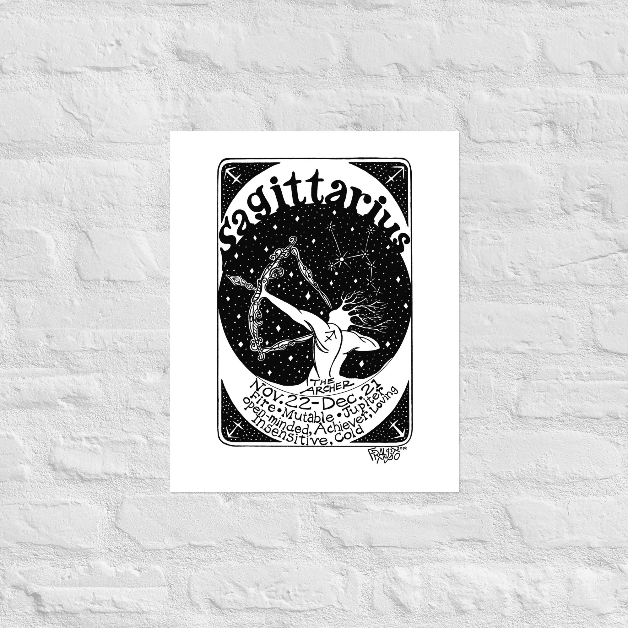 SAGITTARIUS PRINT
